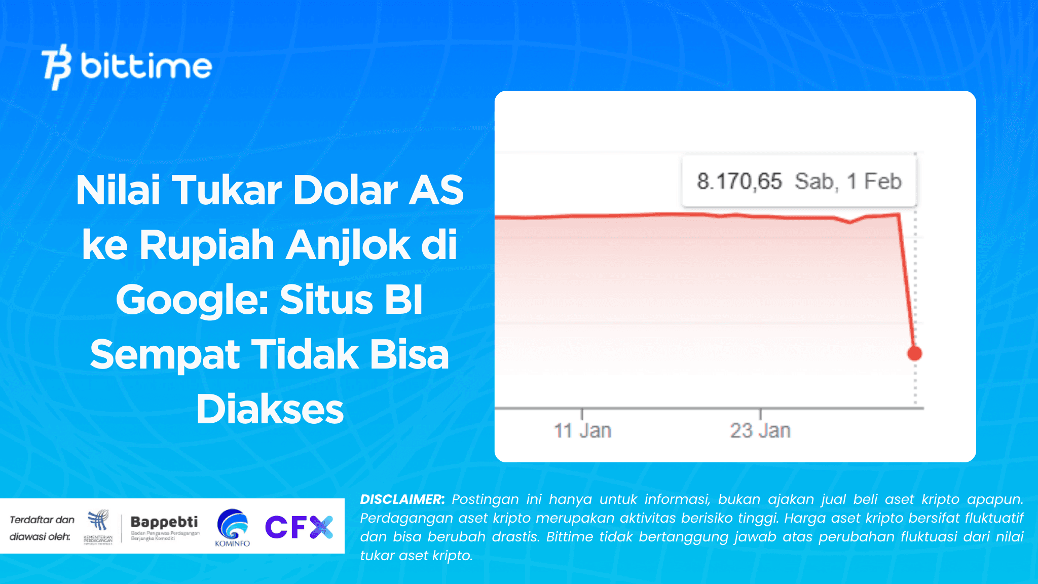   Nilai Tukar Dolar AS ke Rupiah Anjlok di Google: Situs BI Sempat Tidak Bisa Diakses