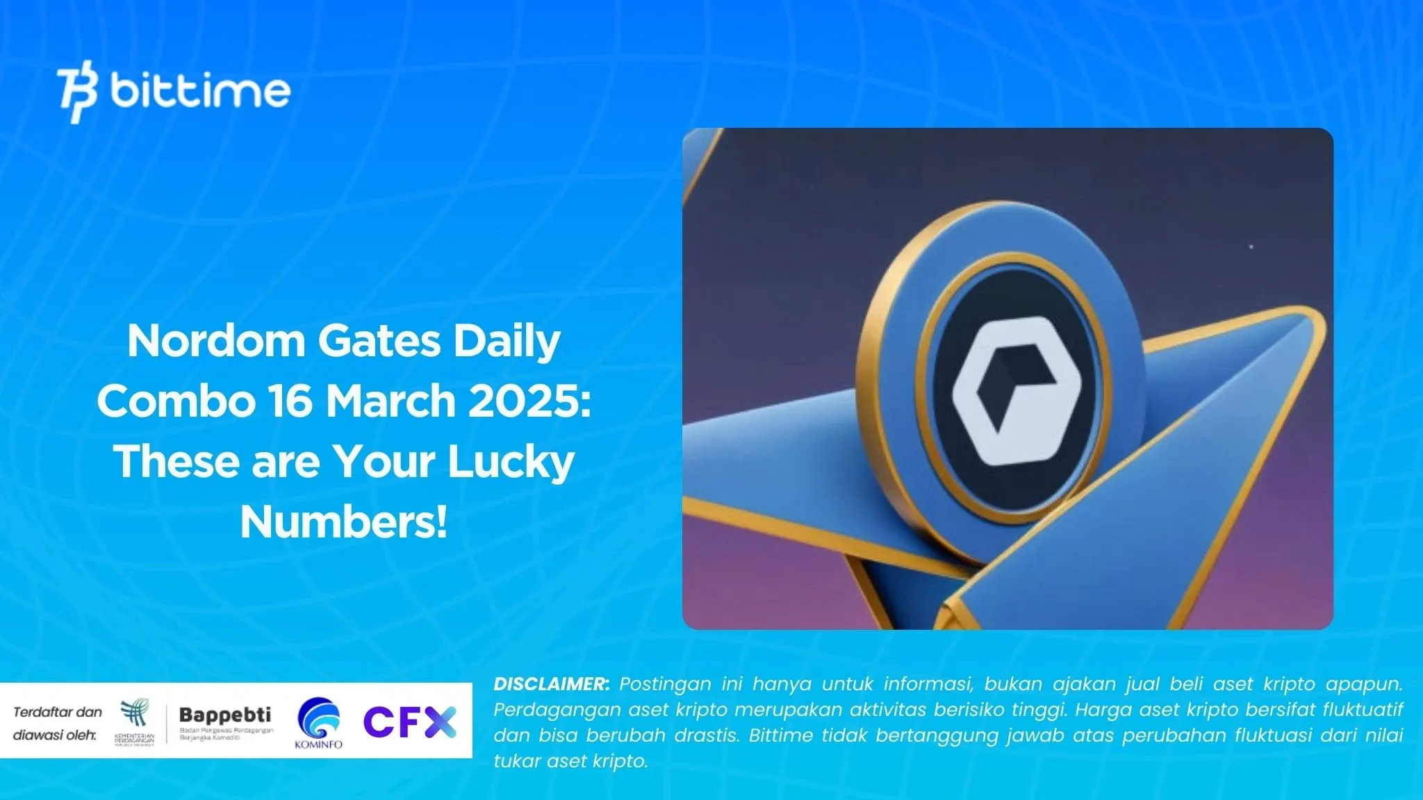 Nordom Gates Daily Combo 16 March 2025 These are Your Lucky Numbers!