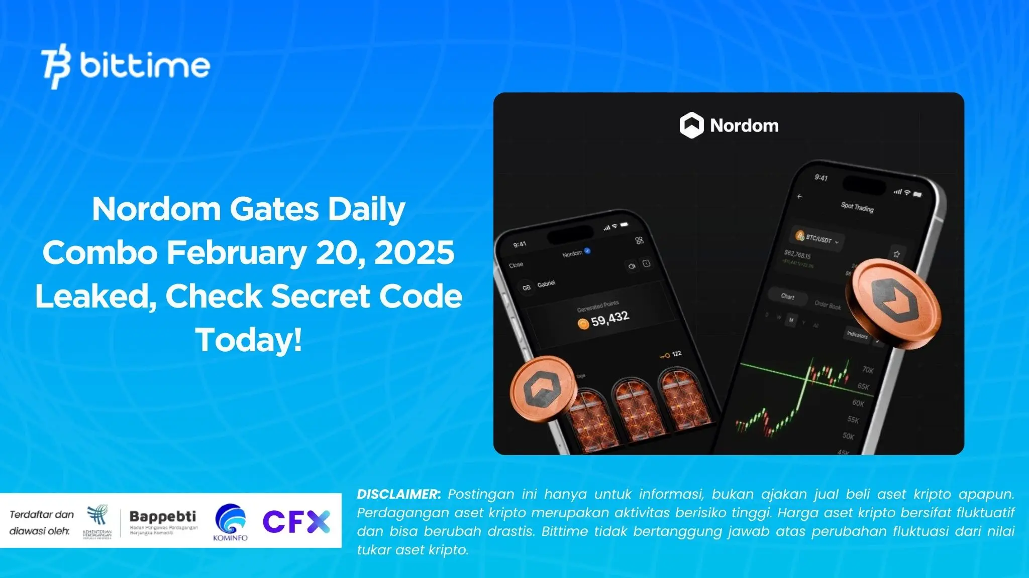 Nordom Gates Daily Combo February 20, 2025 Leaked, Check Secret Code Today!