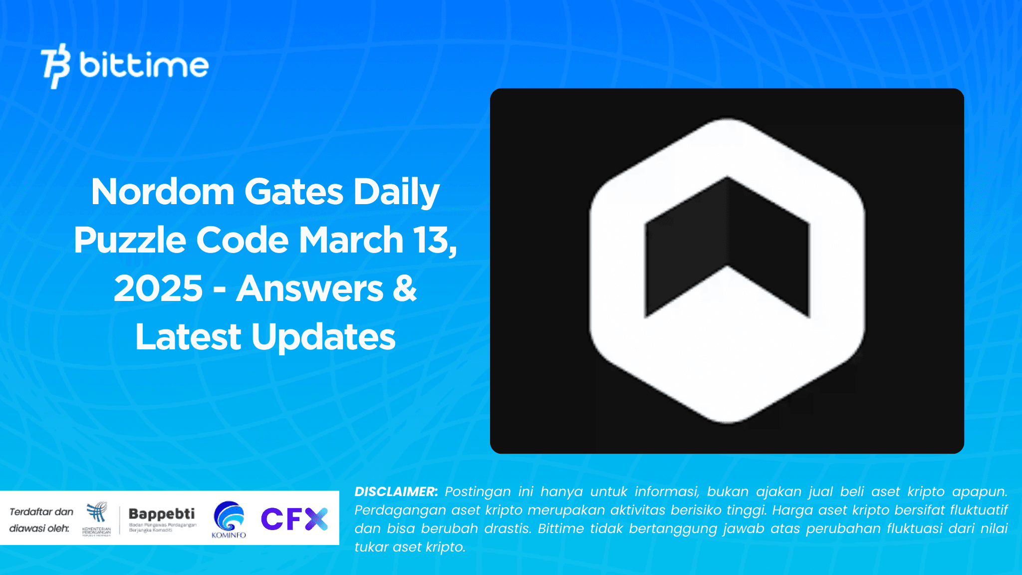 Nordom Gates Daily Puzzle Code March 13, 2025 - Answers & Latest Updates.png