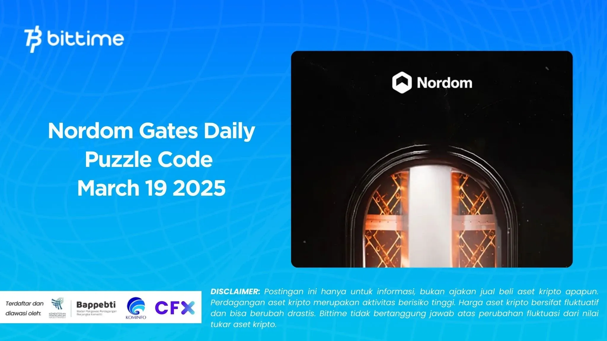 Nordom Gates Daily Puzzle Code March 19 2025.webp