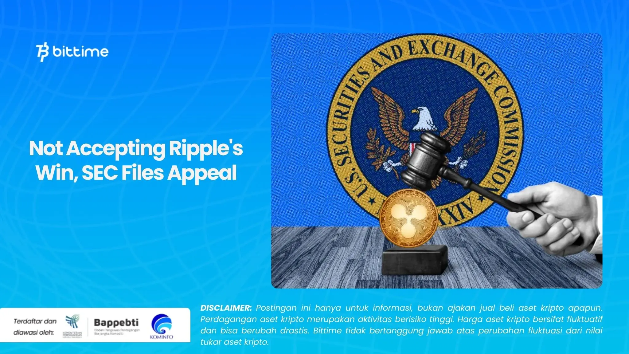 Not Accepting Ripple's Win, SEC Files Appeal.webp