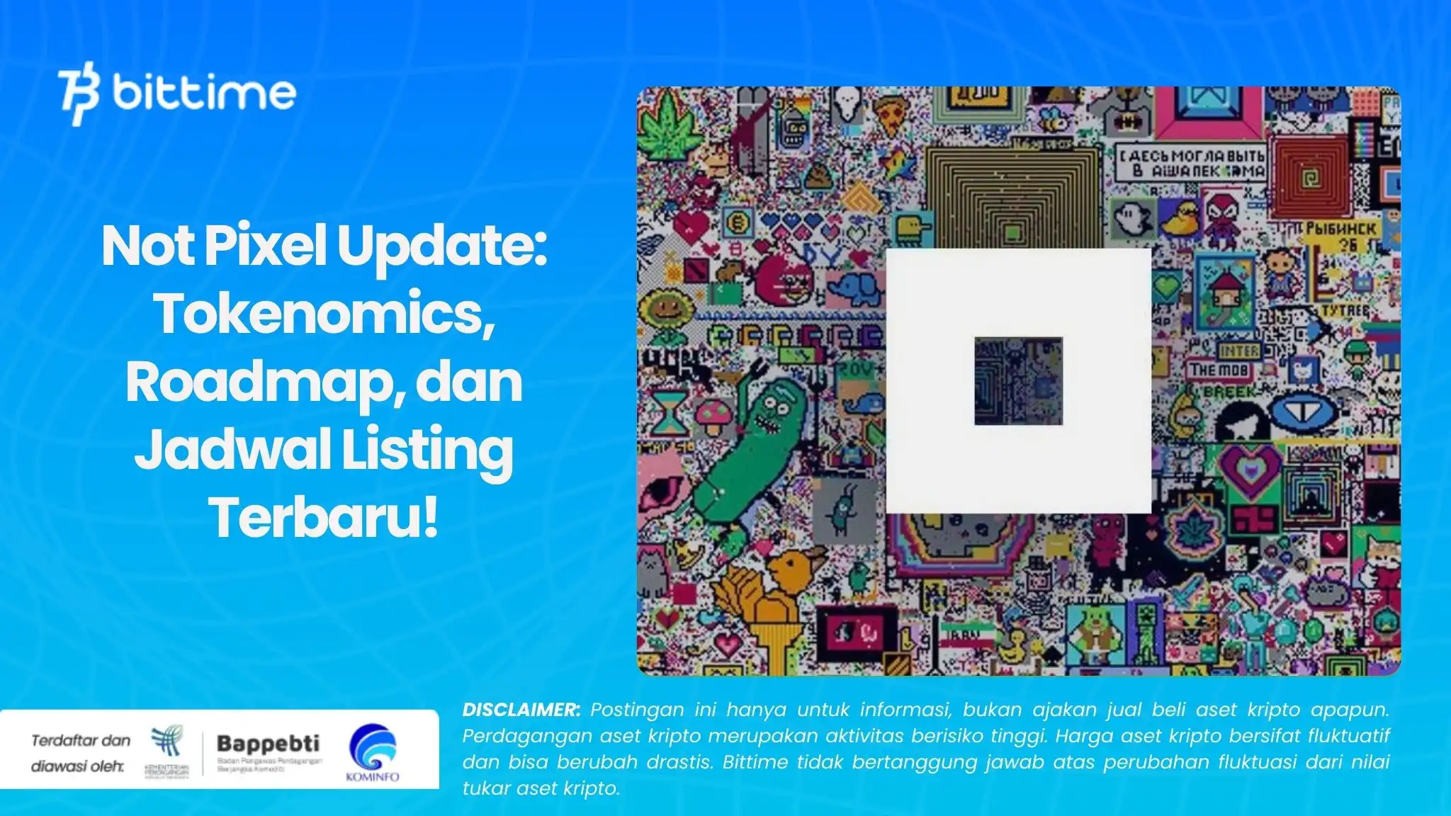 Not Pixel Update Tokenomics, Roadmap, dan Jadwal Listing Terbaru!.webp