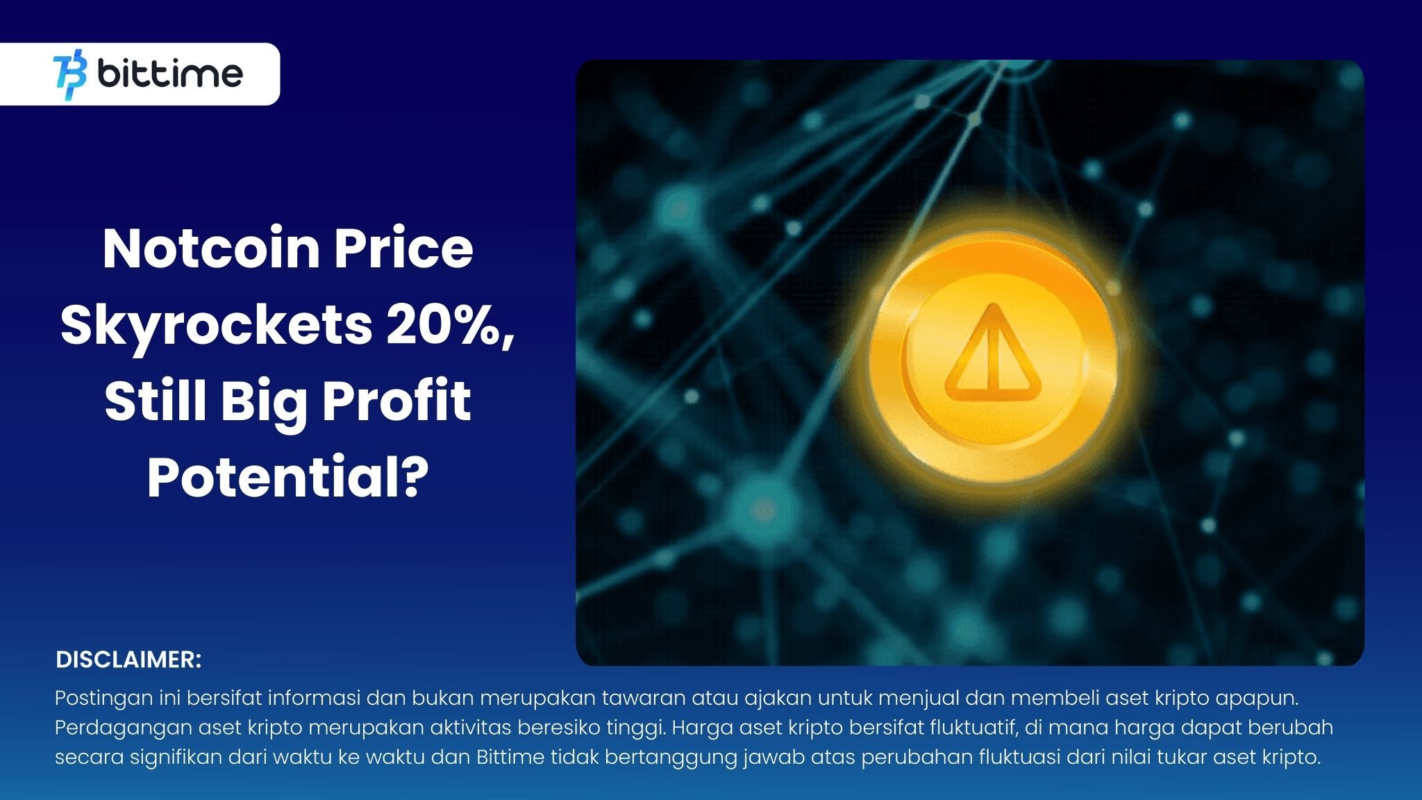 Notcoin Price Skyrockets 20%, Still Big Profit Potential.jpg