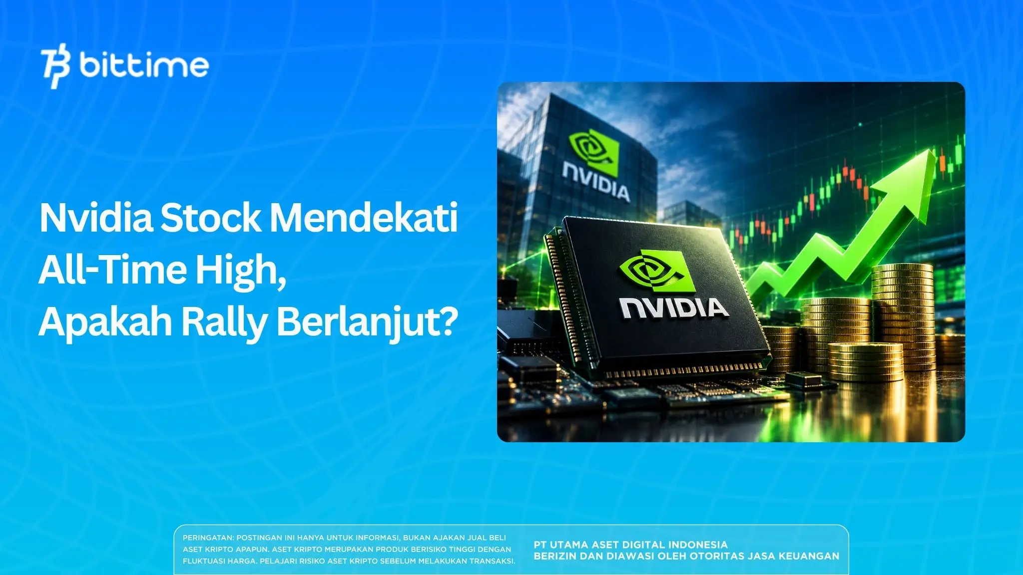 Nvidia Stock Mendekati All-Time High, Apakah Rally Berlanjut?