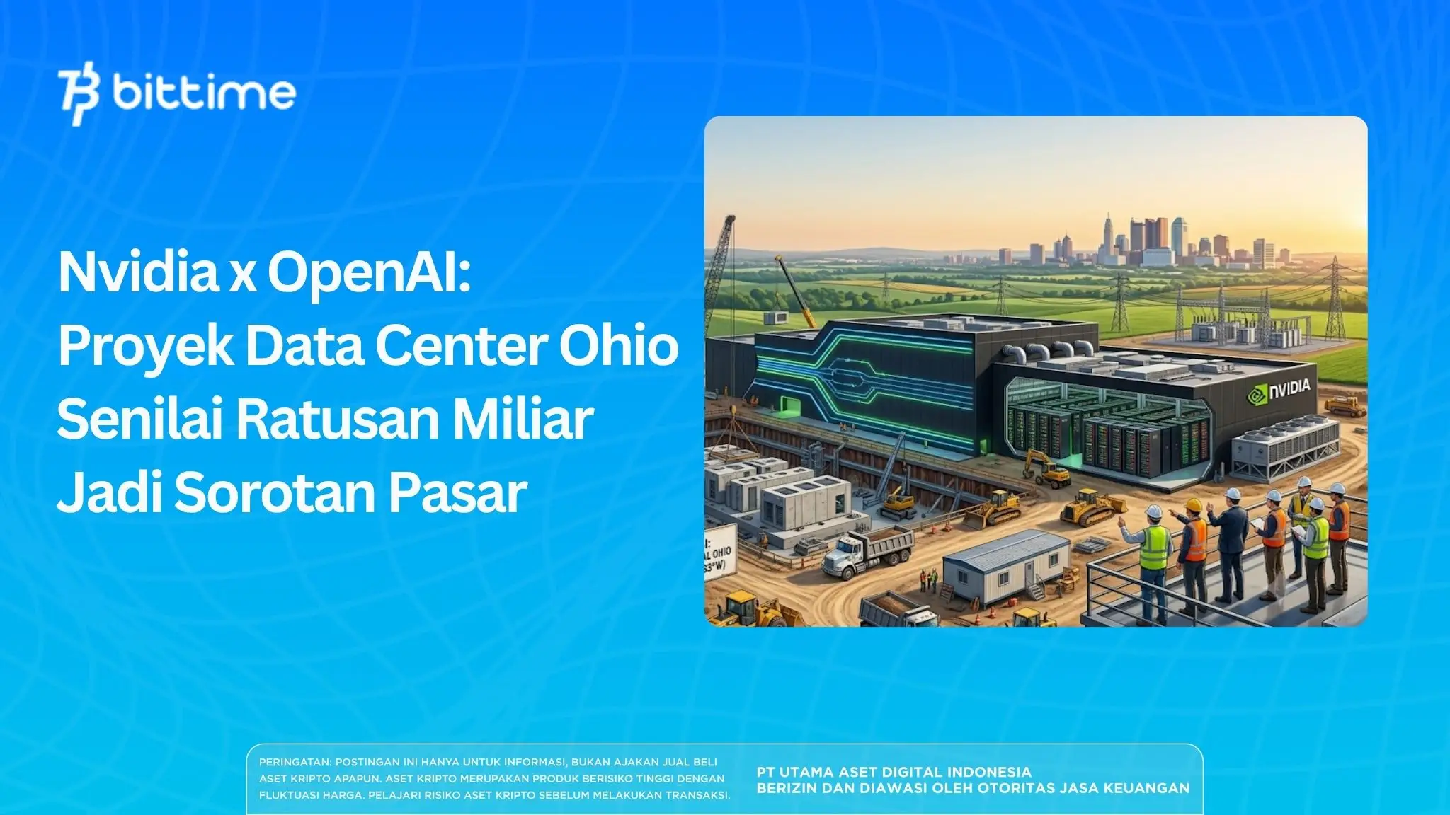 Nvidia x OpenAI: Proyek Data Center Ohio Senilai Ratusan Miliar