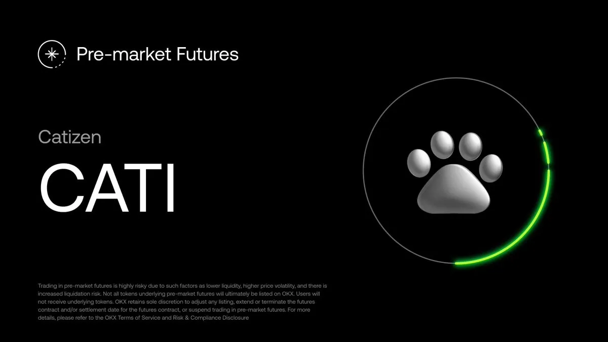OKX Listing CATI Pre-market: Tanda Airdrop Bakal Segera Usai?