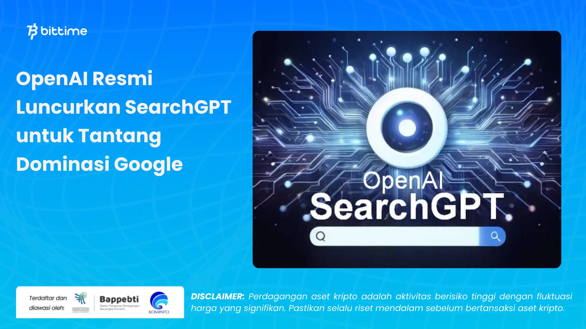 OpenAI Resmi Luncurkan SearchGPT - Bittime.webp