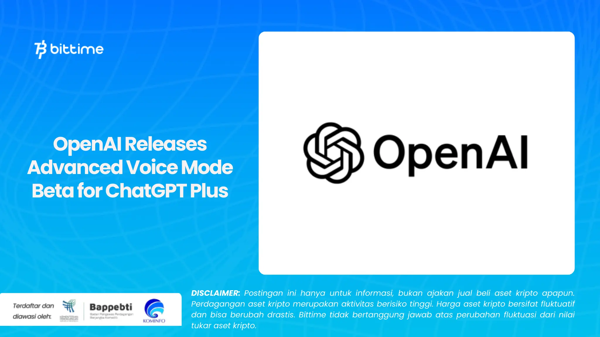 OpenAI Releases Advanced Voice Mode Beta for ChatGPT Plus