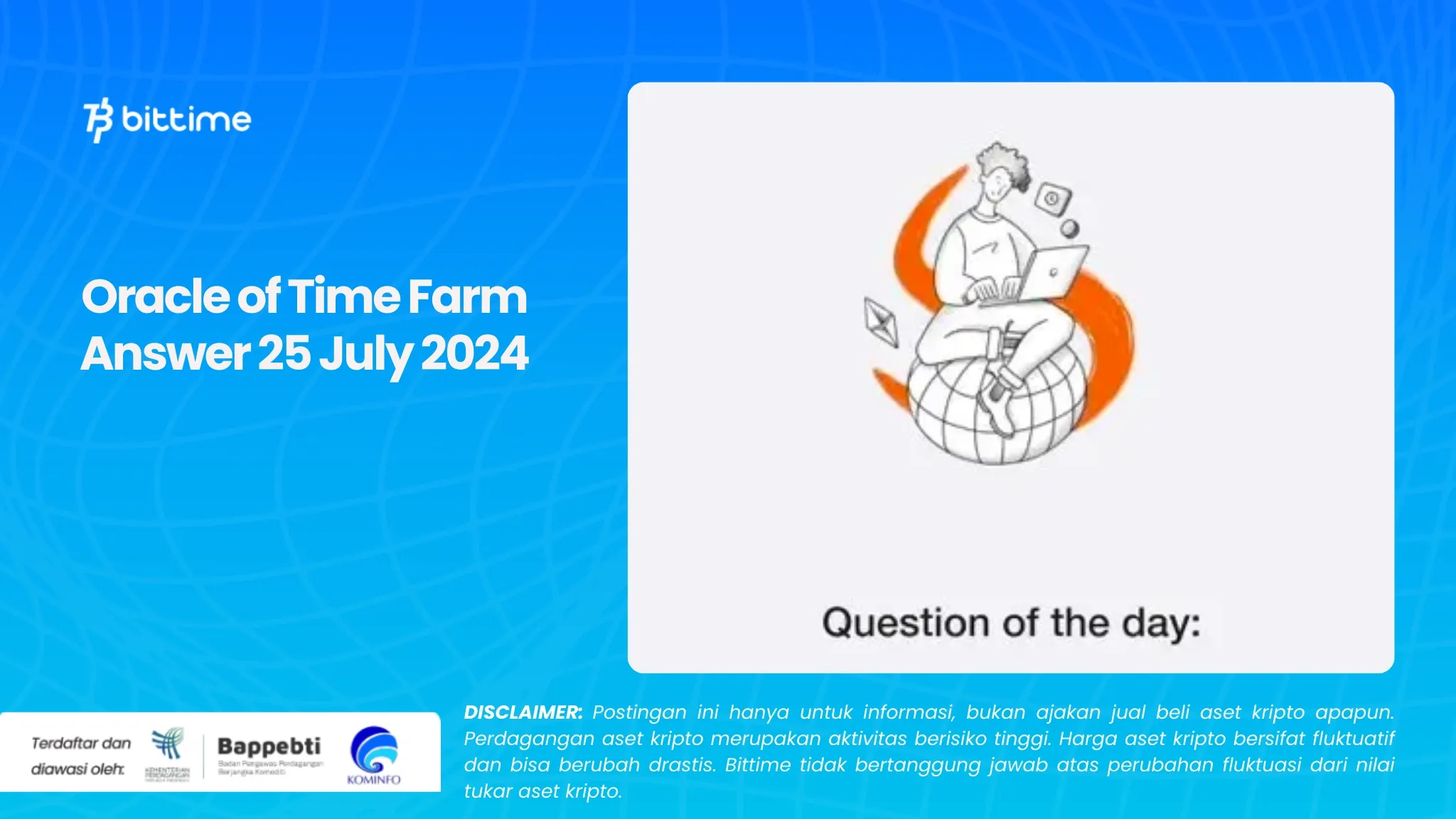 Oracle of Time Farm Answer 25 July 2024