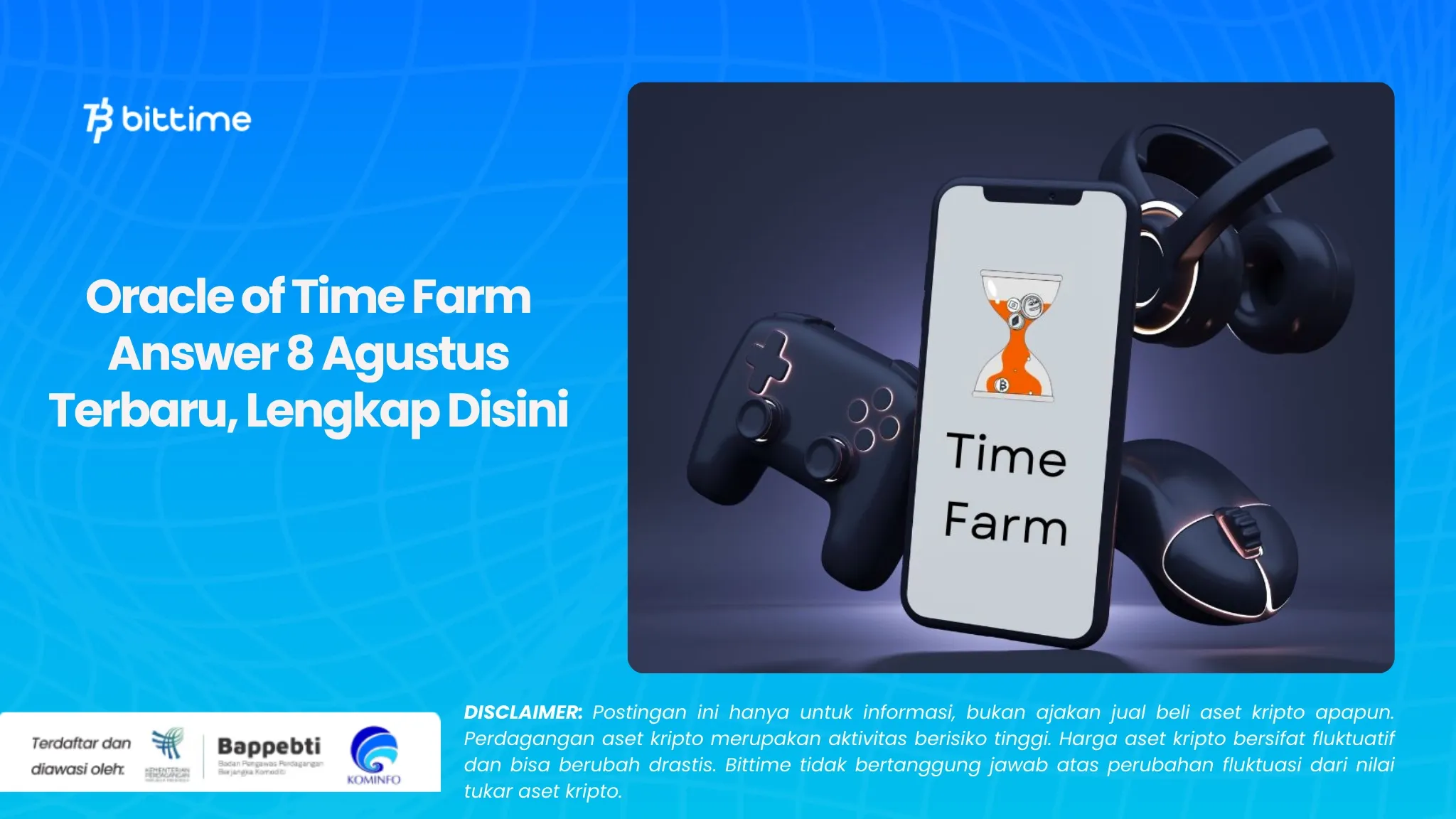 Oracle of Time Farm Answer 8 Agustus