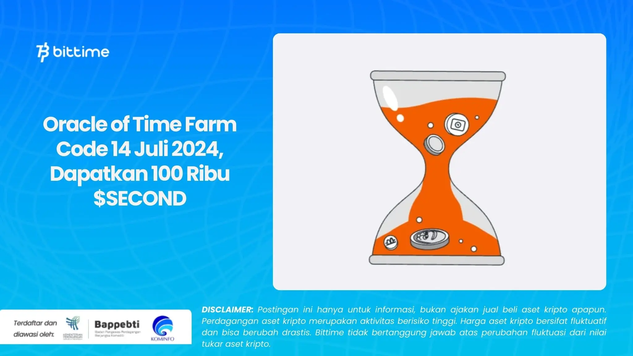 Oracle of Time Farm Code 14 Juli 2024, Dapatkan 100 Ribu $SECOND.webp