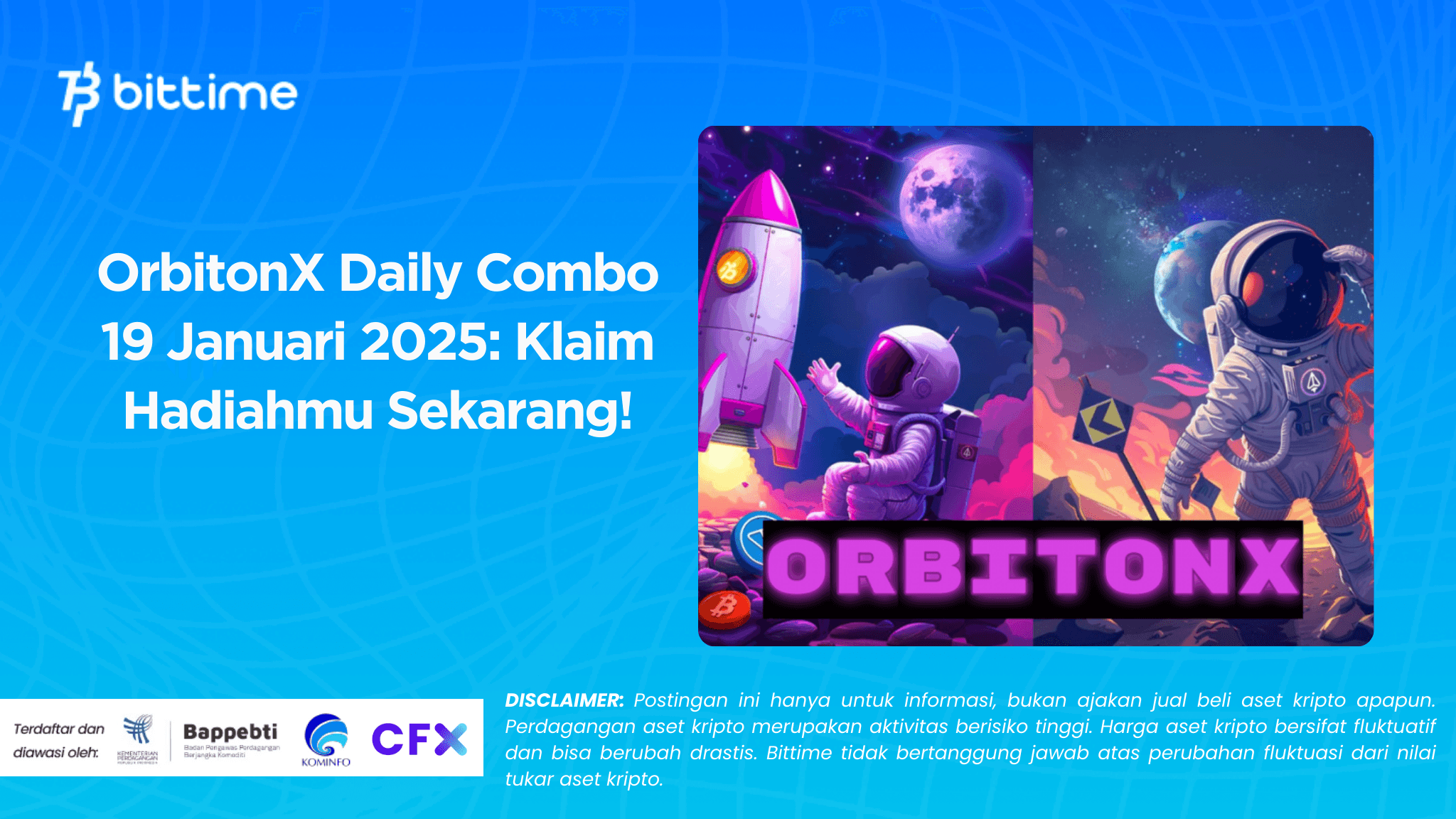 OrbitonX Daily Combo 19 Januari 2025: Klaim Hadiahmu Sekarang!