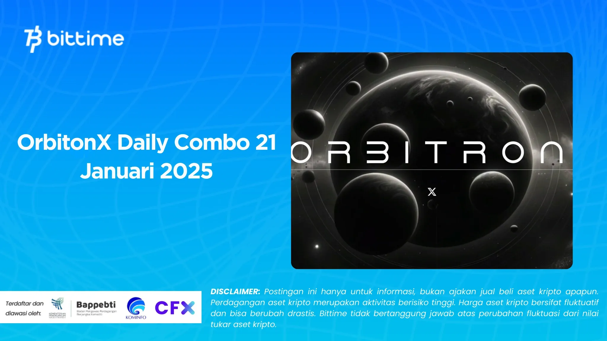 OrbitonX Daily Combo 21 Januari 2025