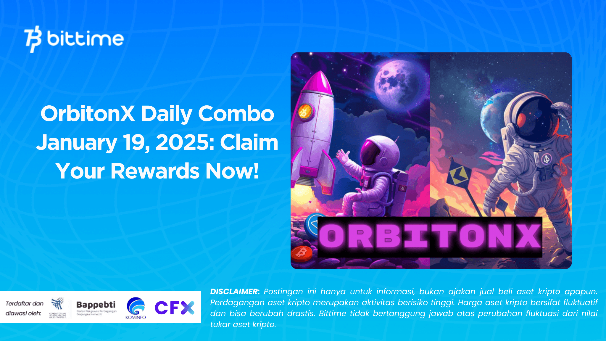 OrbitonX Daily Combo January 19, 2025: Claim Your Rewards Now!