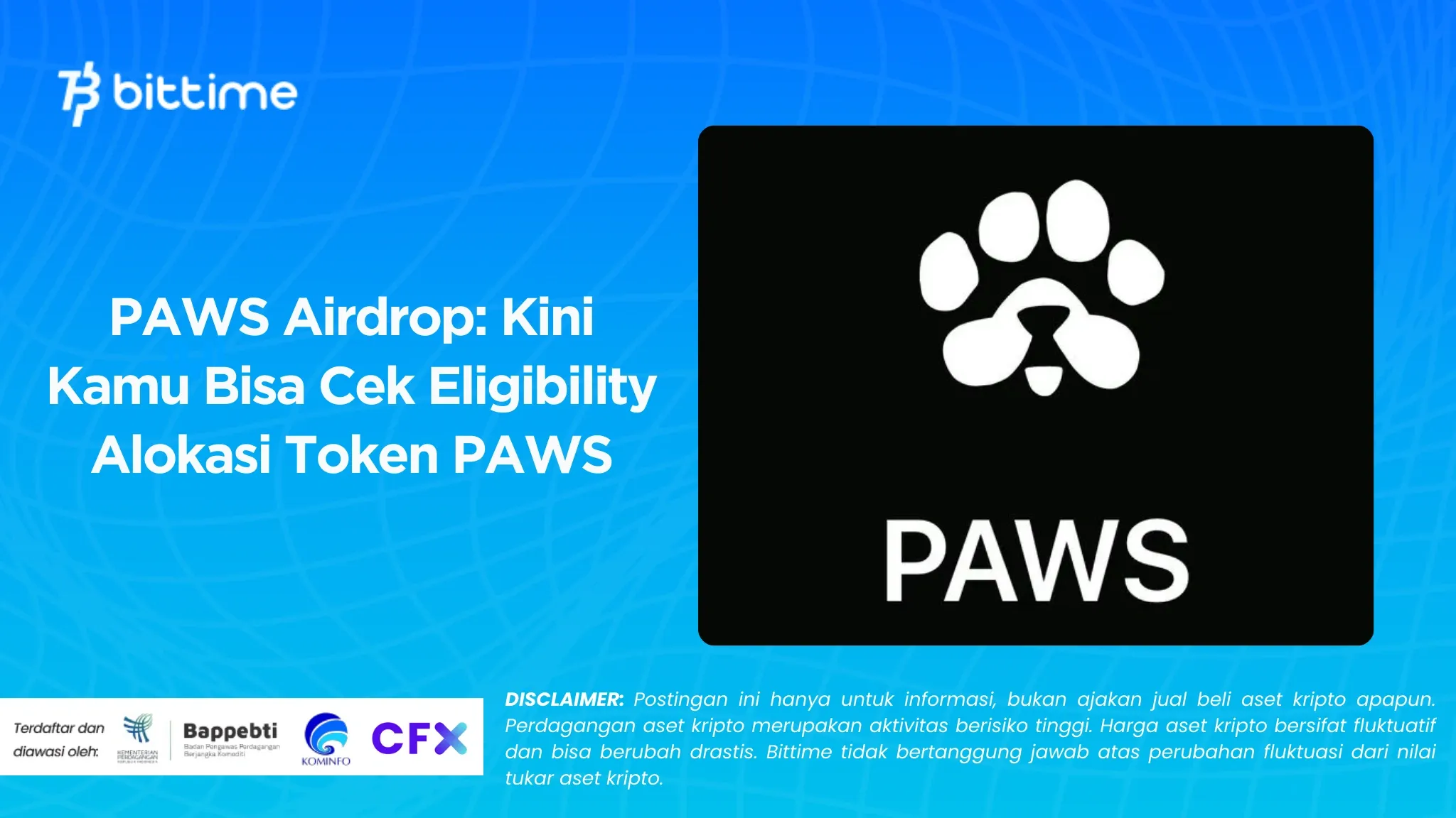 PAWS Airdrop Kini Kamu Bisa Cek Eligibility Alokasi Token PAWS.webp