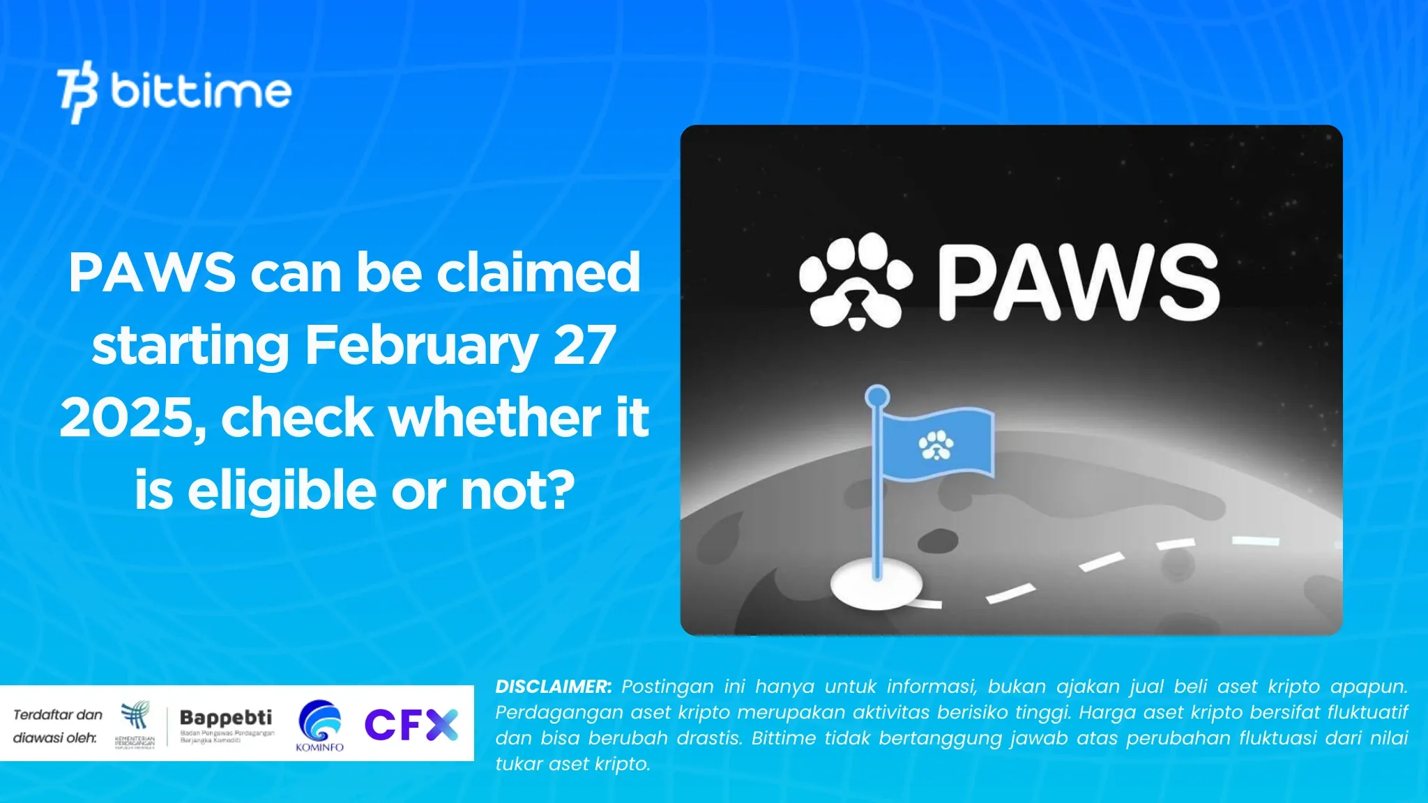 PAWS Bisa Diklaim Mulai 27 Februari 2025, Cek Eligible Apa Nggak.
