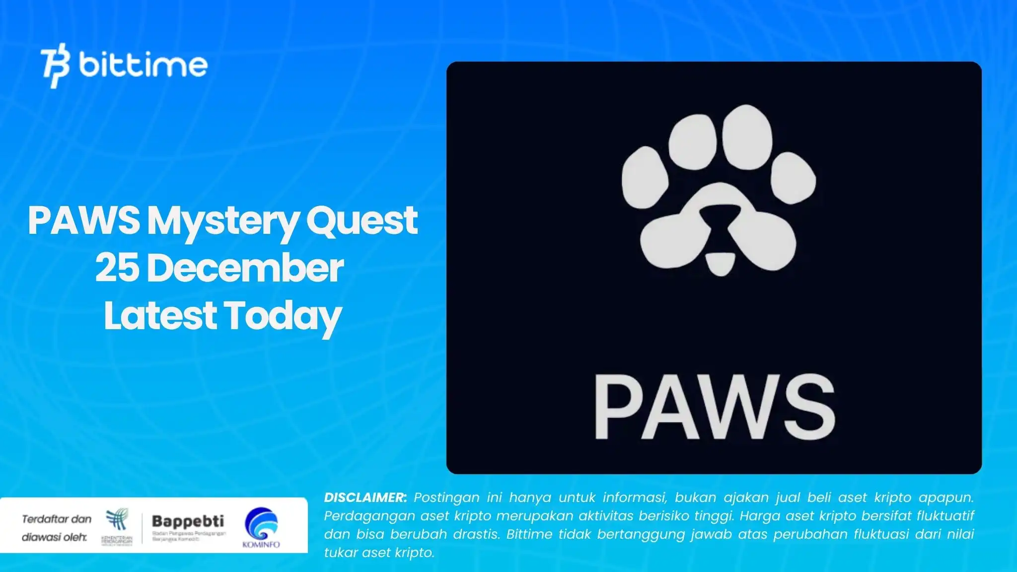 PAWS Mystery Quest 25 December Latest Today.webp