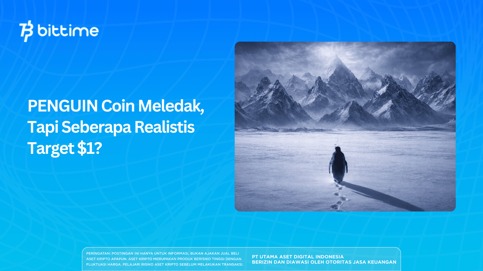 PENGUIN Coin Meledak, Tapi Seberapa Realistis Target $1?