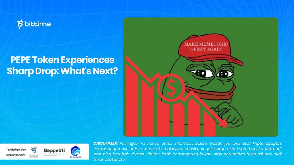 PEPE Token Experiences Sharp Drop What's Next