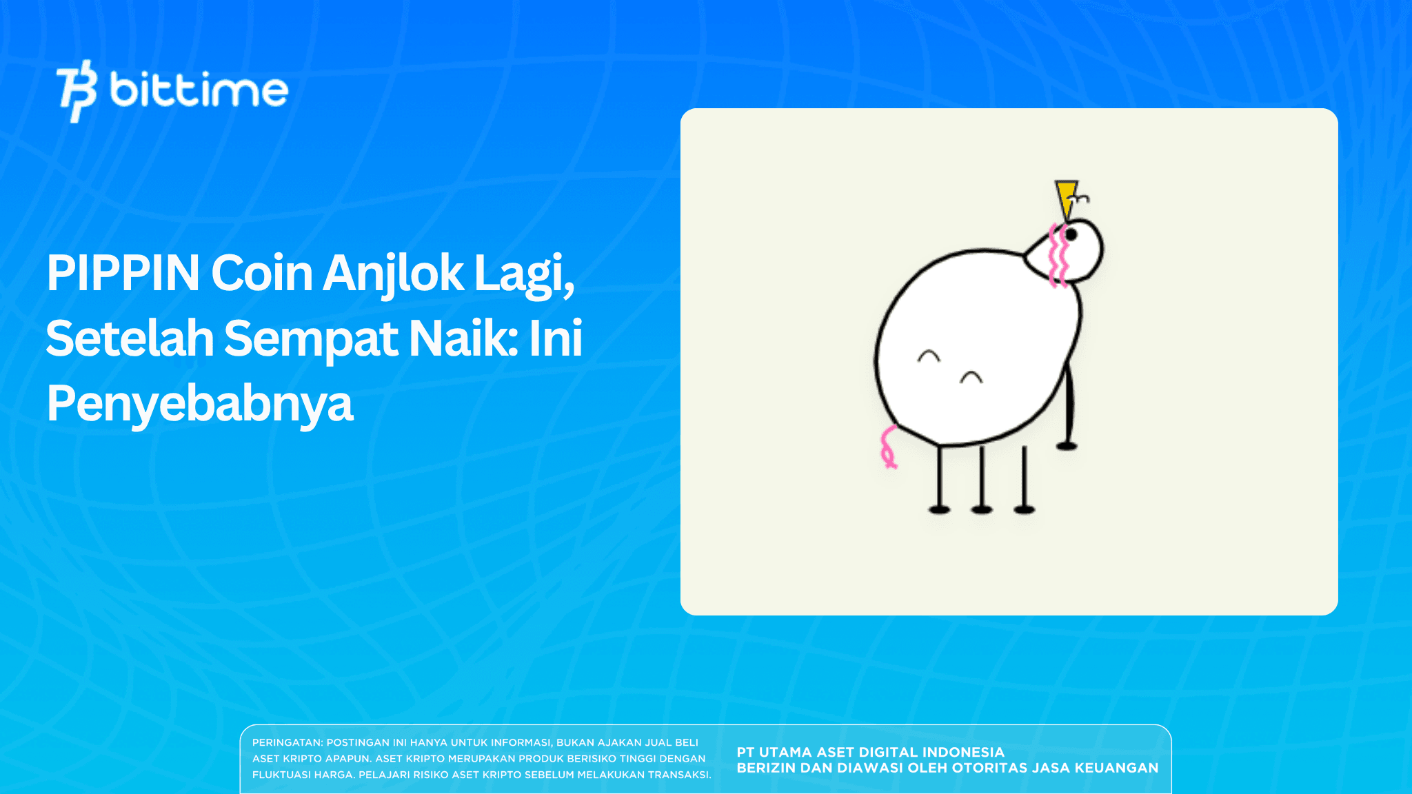 PIPPIN Coin Anjlok Lagi, Setelah Sempat Naik: Ini Penyebabnya