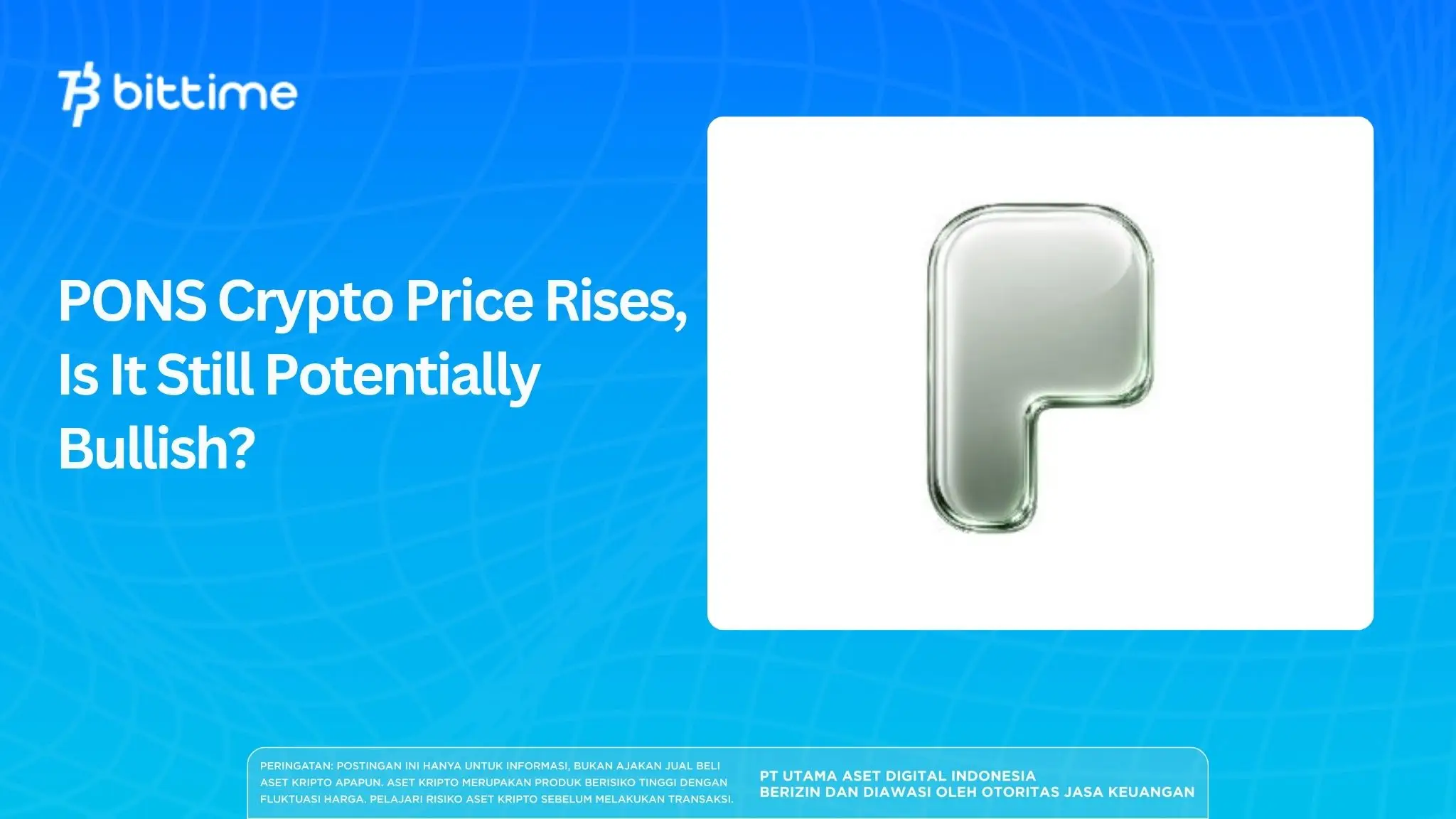 PONS Crypto Price Rises, Is It Still Potentially Bullish?
