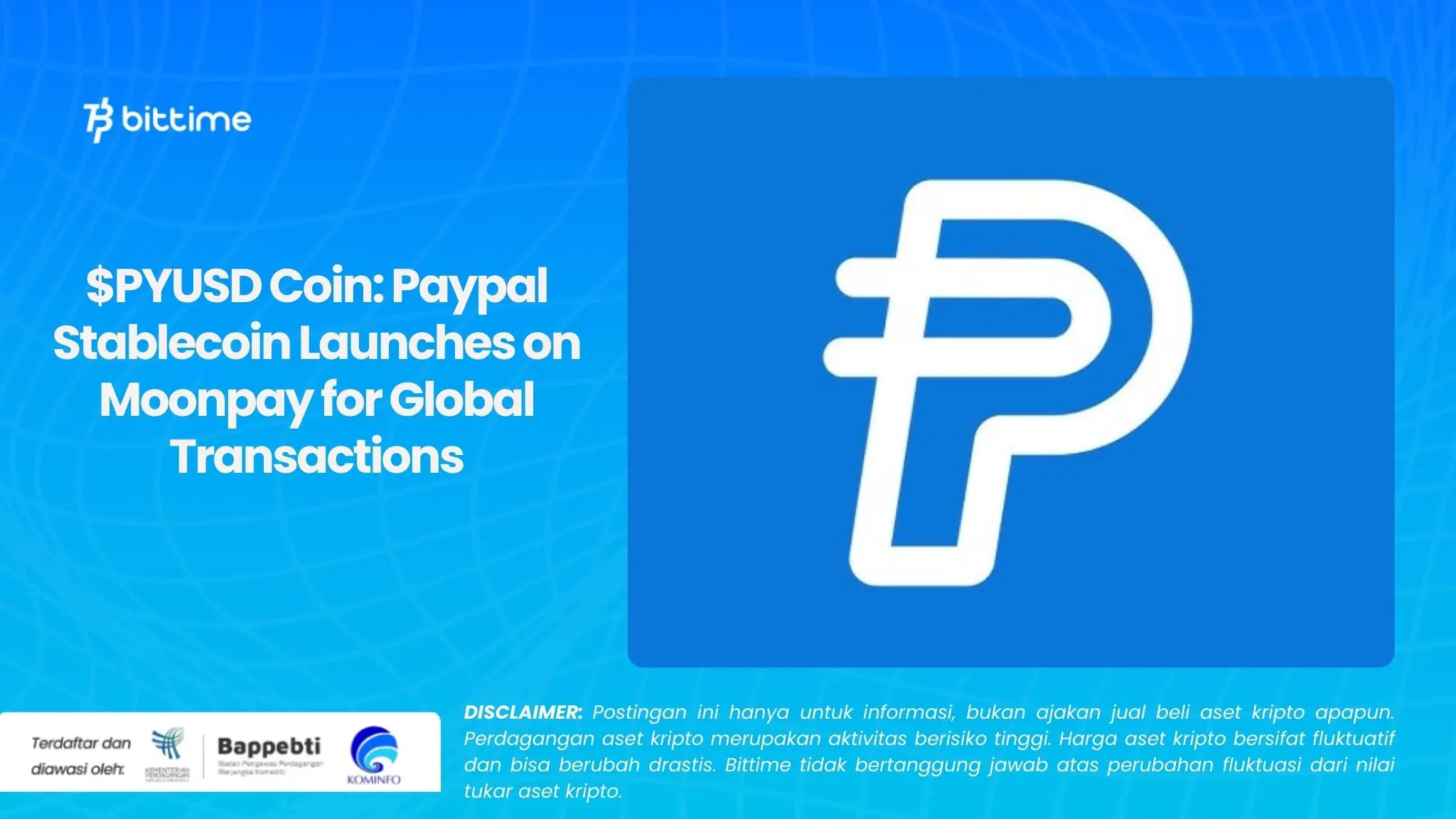 $PYUSD Coin Paypal Stablecoin Launches on Moonpay for Global Transactions.webp