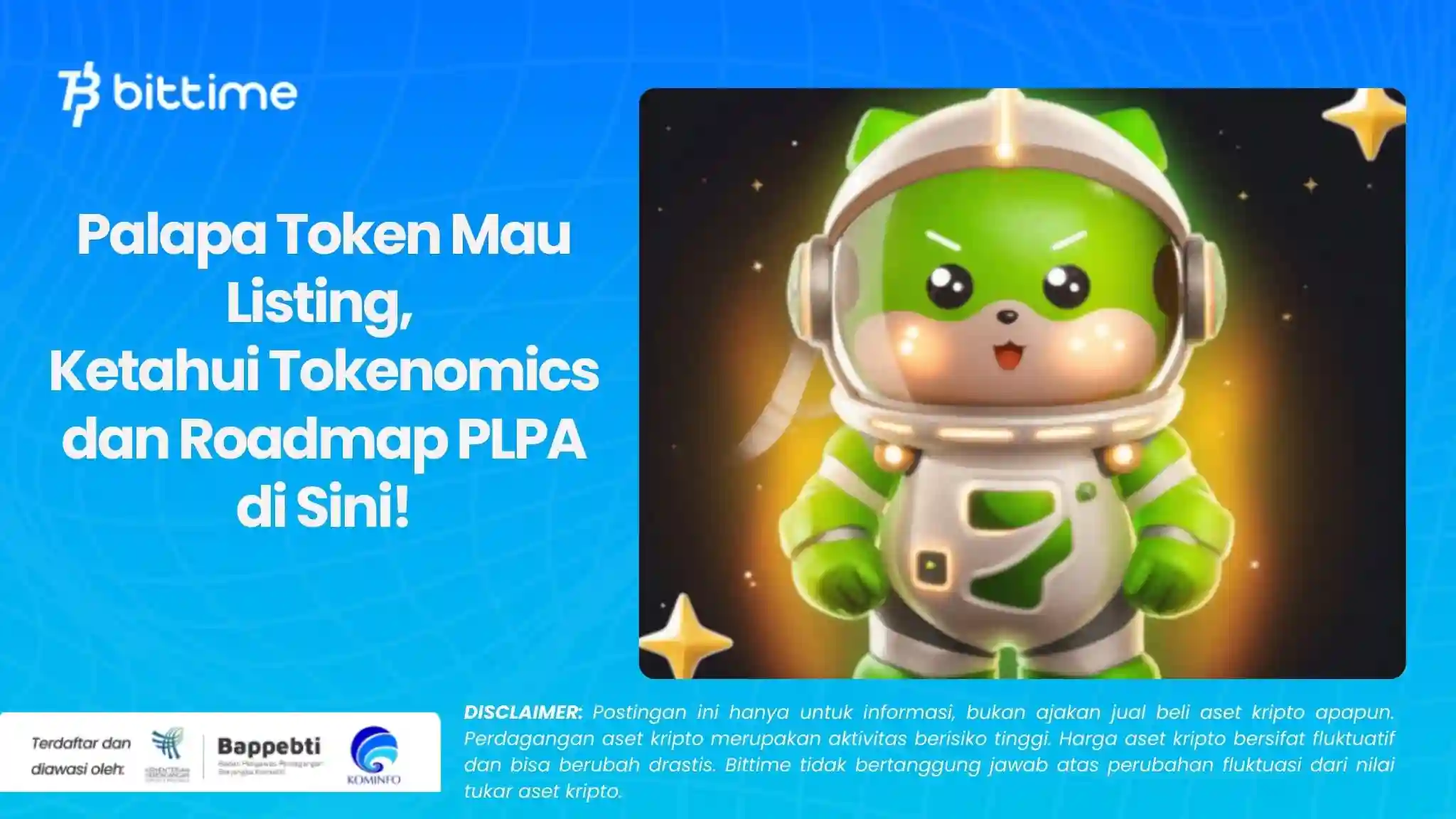 Palapa Token Mau Listing, Ketahui Tokenomics dan Roadmap PLPA di Sini!