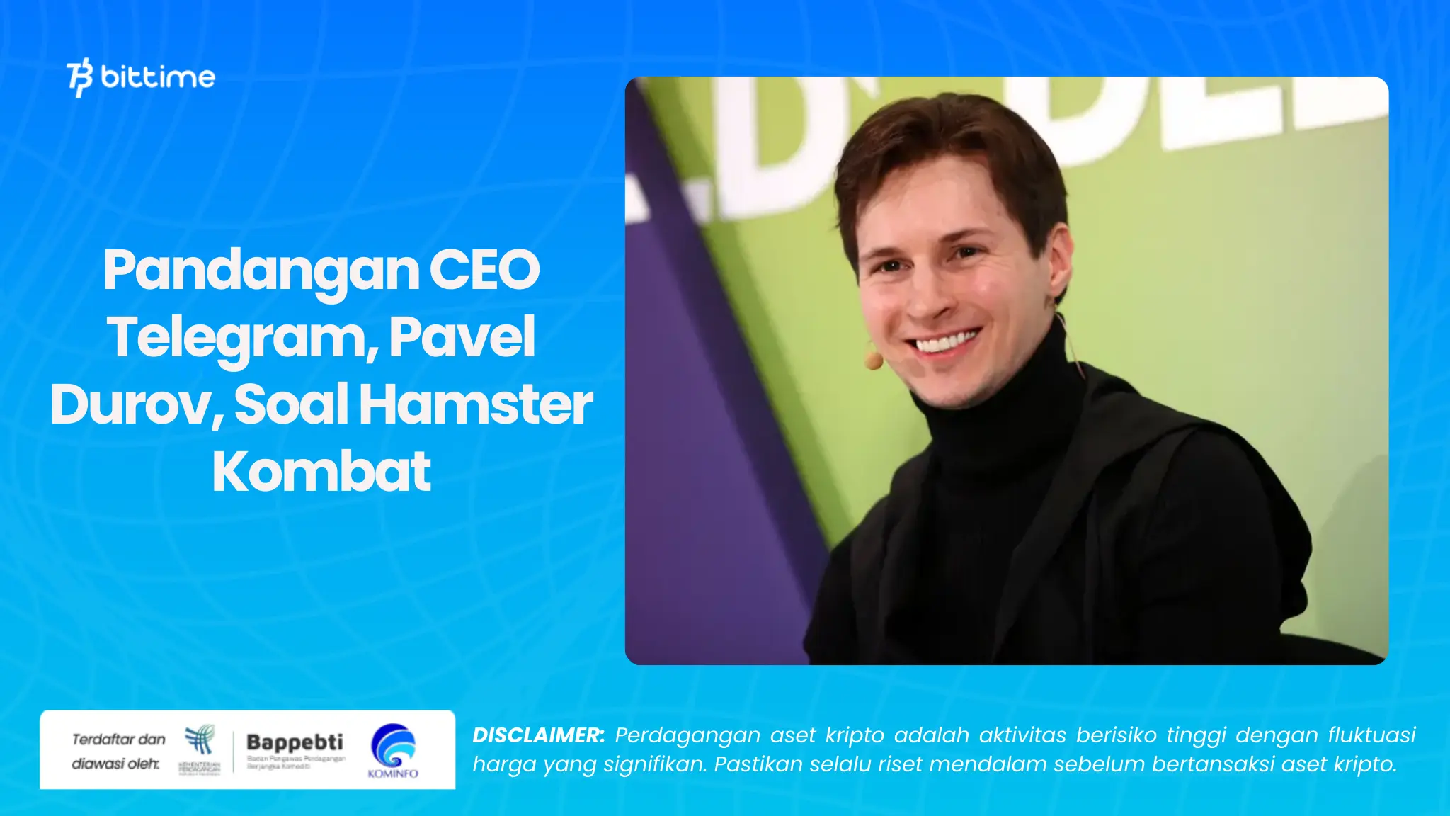 Pandangan CEO Telegram, Pavel Durov, Soal Hamster Kombat.webp