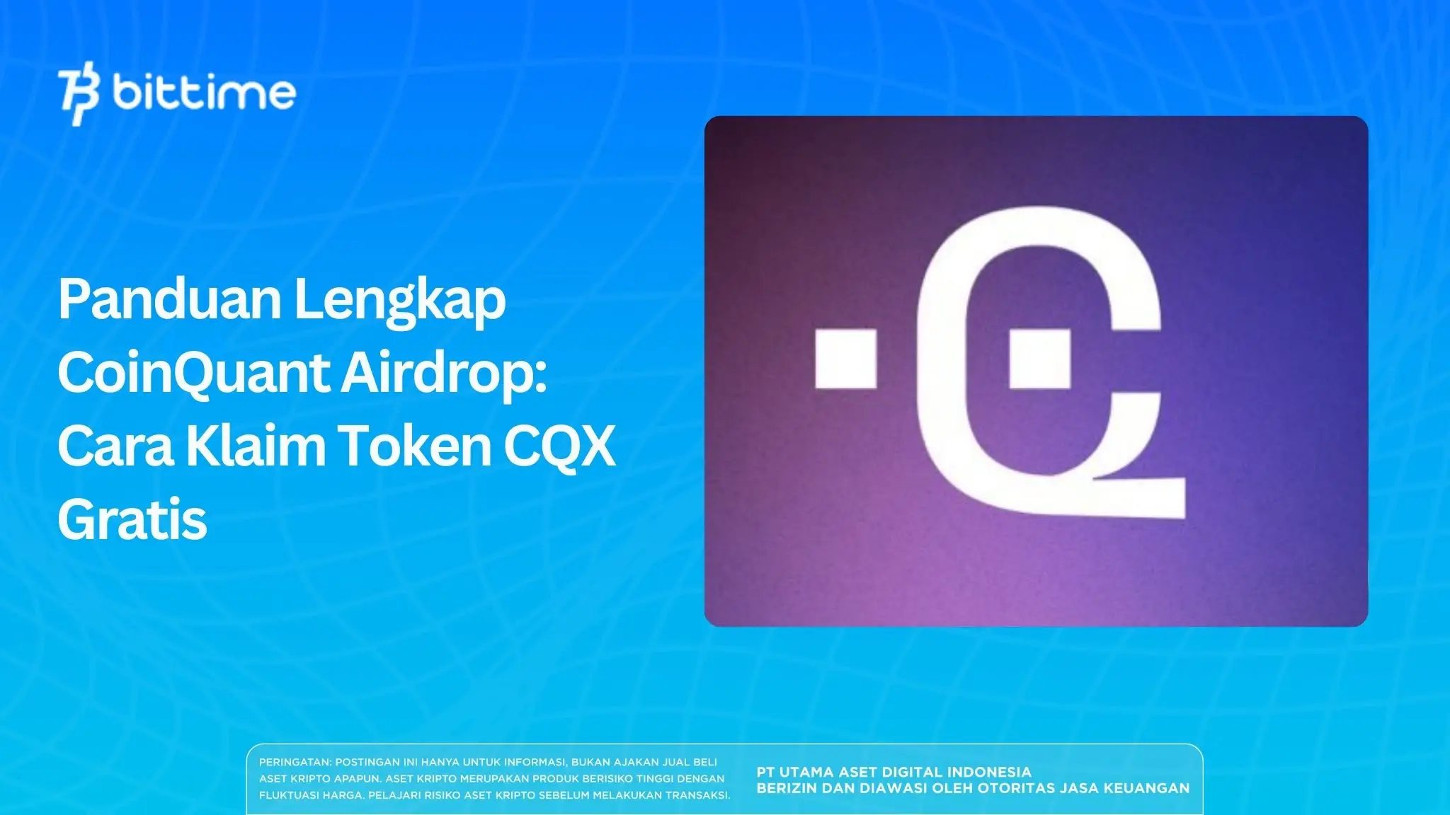 Panduan Lengkap CoinQuant Airdrop: Cara Klaim Token CQX Gratis
