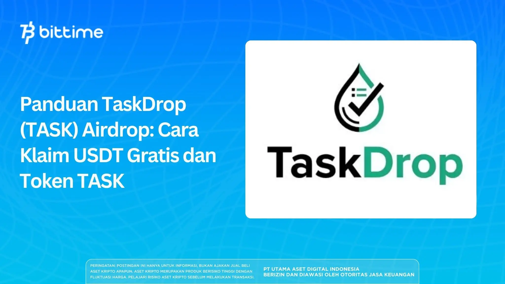 Panduan TaskDrop (TASK) Airdrop: Cara Klaim USDT Gratis dan Token TASK