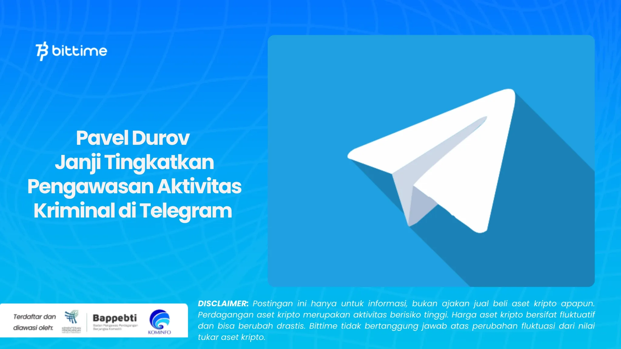 Pavel Durov Janji Tingkatkan Pengawasan Aktivitas Kriminal di Telegram.webp