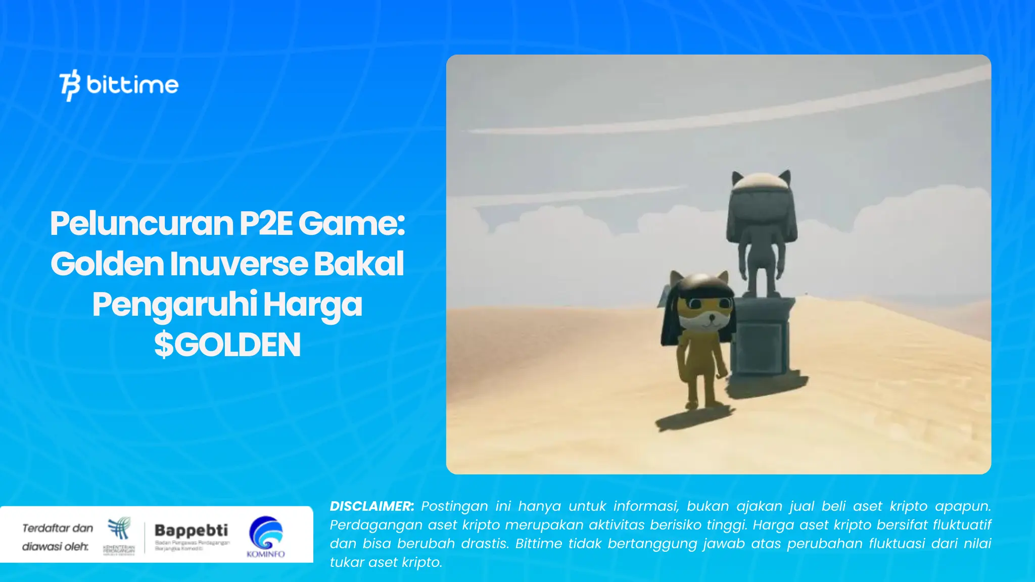 Peluncuran P2E Game: Golden Inuverse Bakal Pengaruhi Harga $GOLDEN