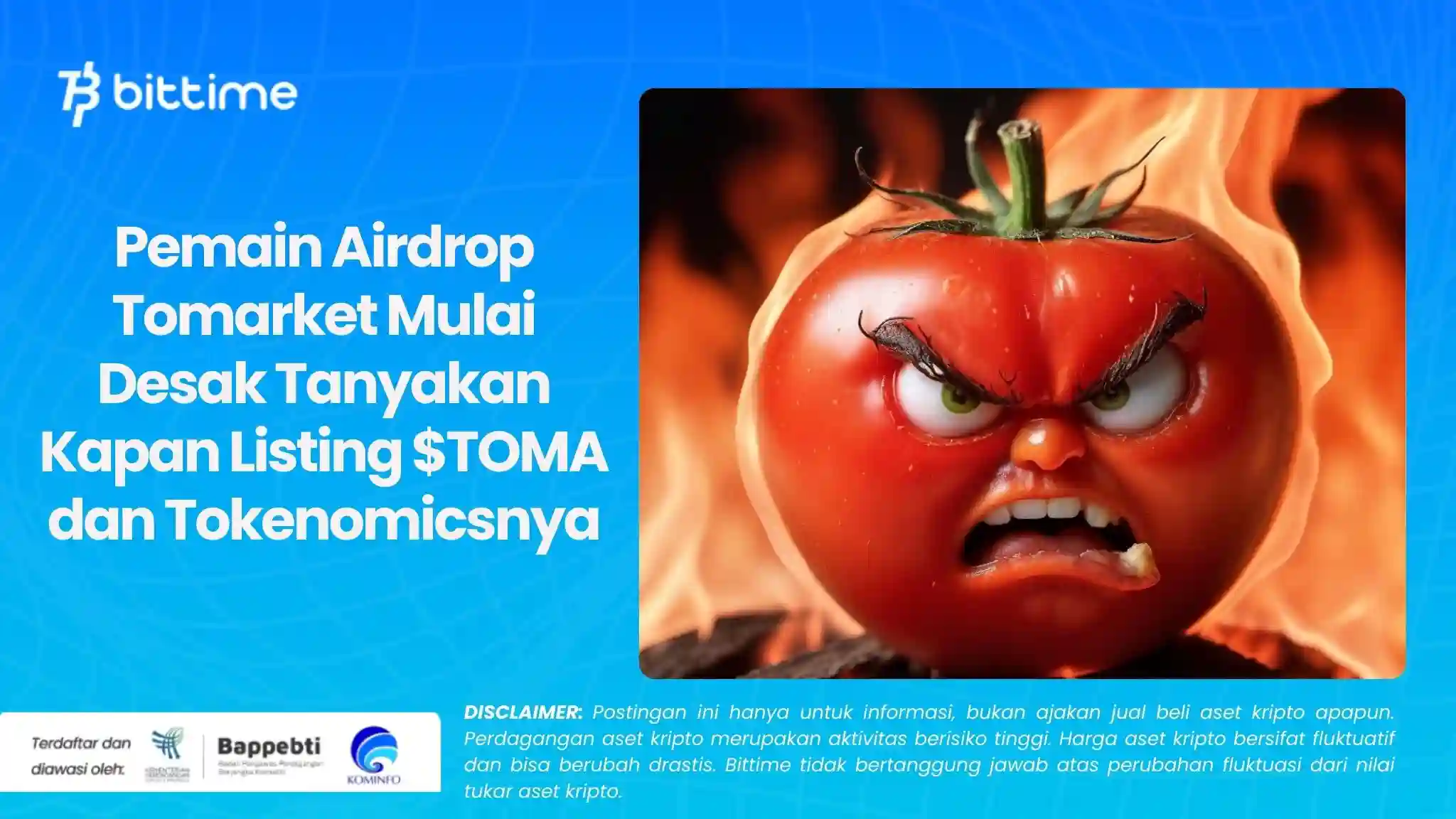 Pemain Airdrop Tomarket Mulai Desak Tanyakan Kapan Listing $TOMA dan Tokenomicsnya.webp