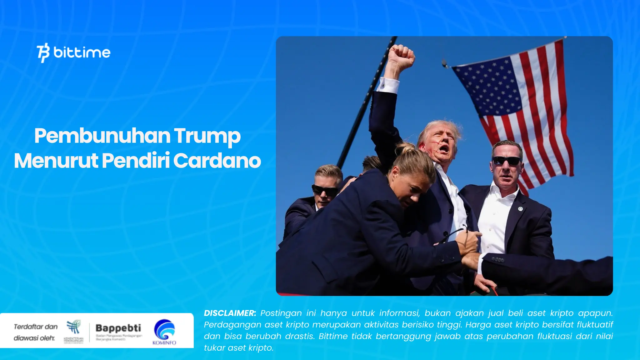 Pembunuhan Trump Menurut Pendiri Cardano