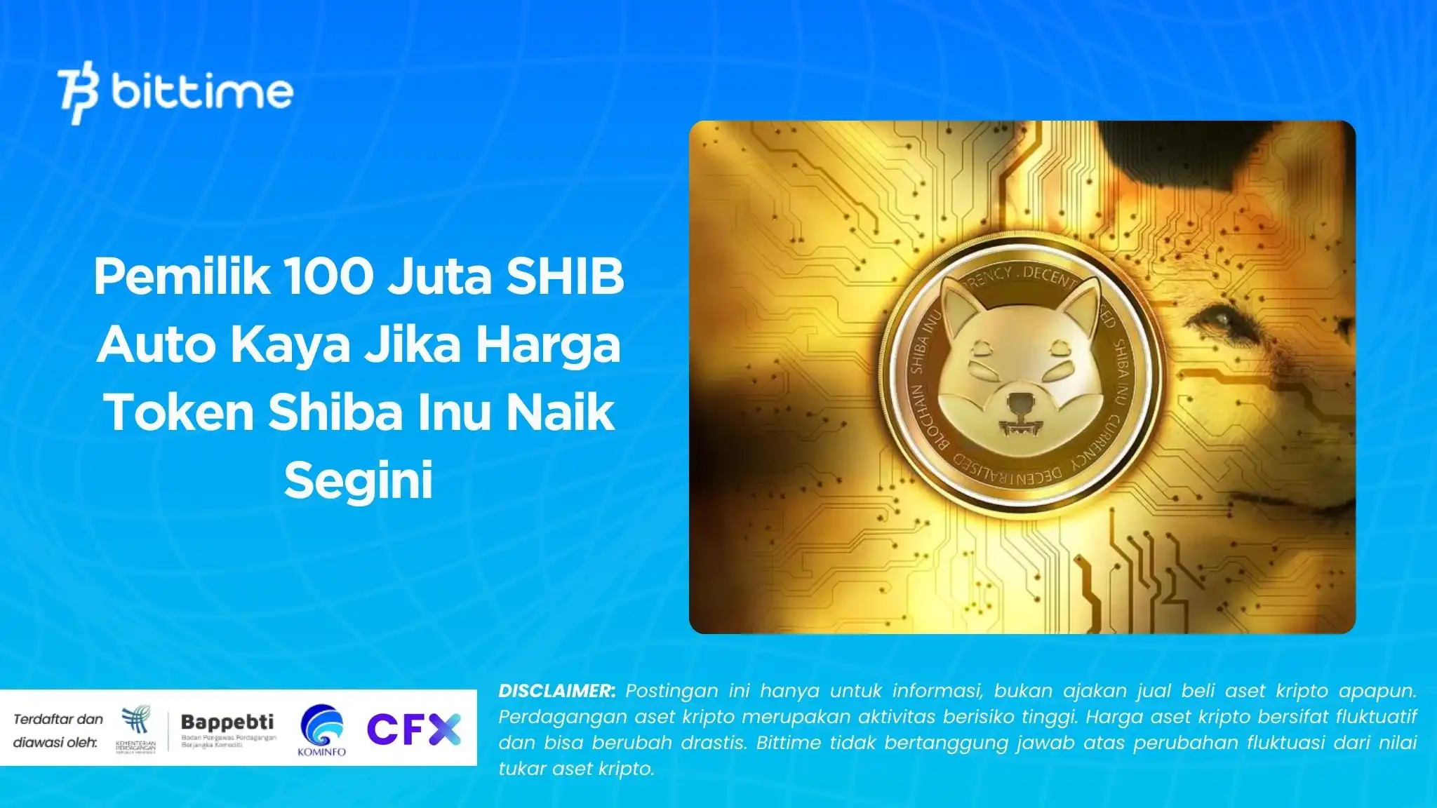 Pemilik 100 Juta SHIB Auto Kaya Jika Harga Token Shiba Inu Naik Segini