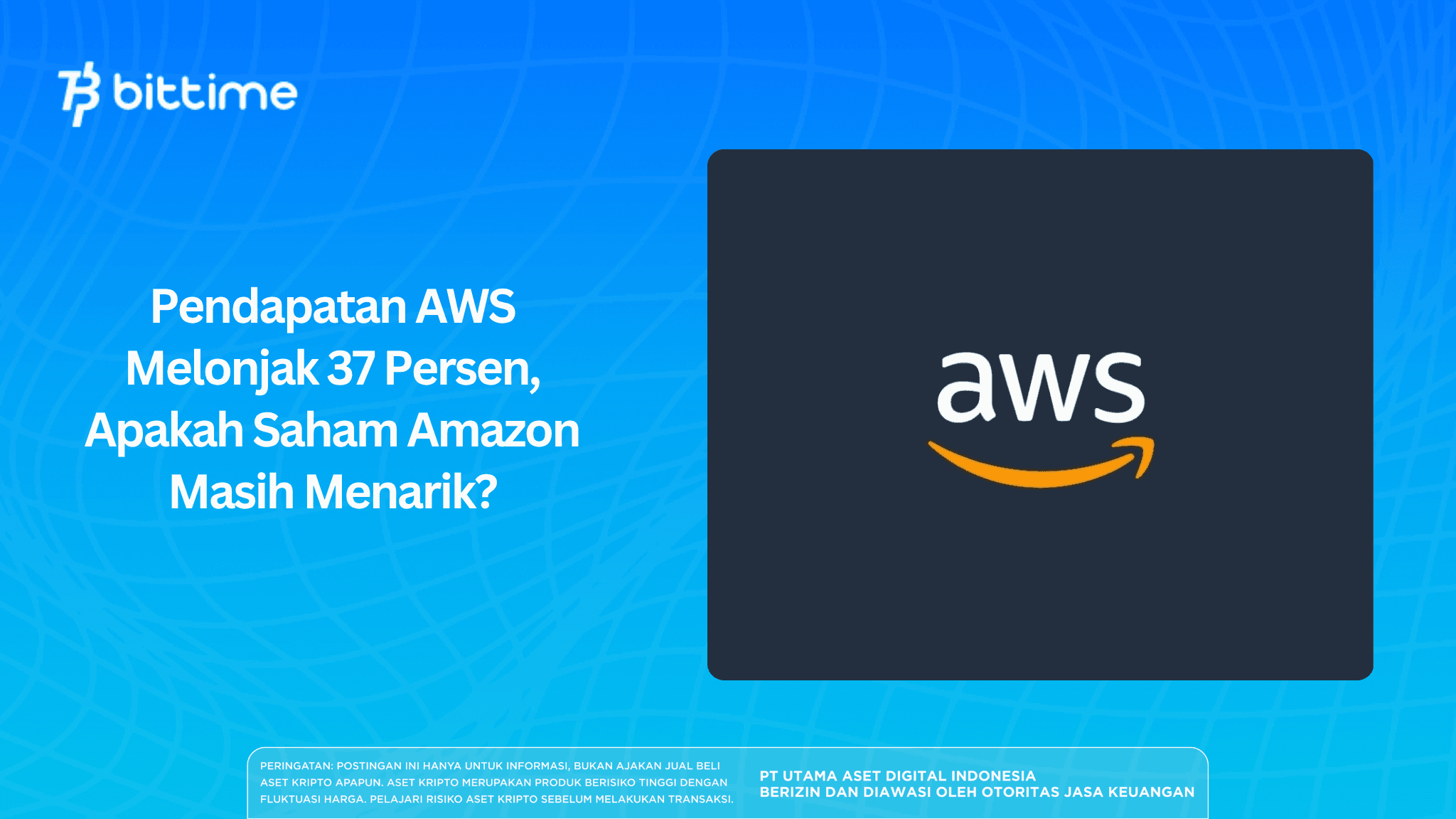 Pendapatan AWS Melonjak 37 Persen, Apakah Saham Amazon Masih Menarik?