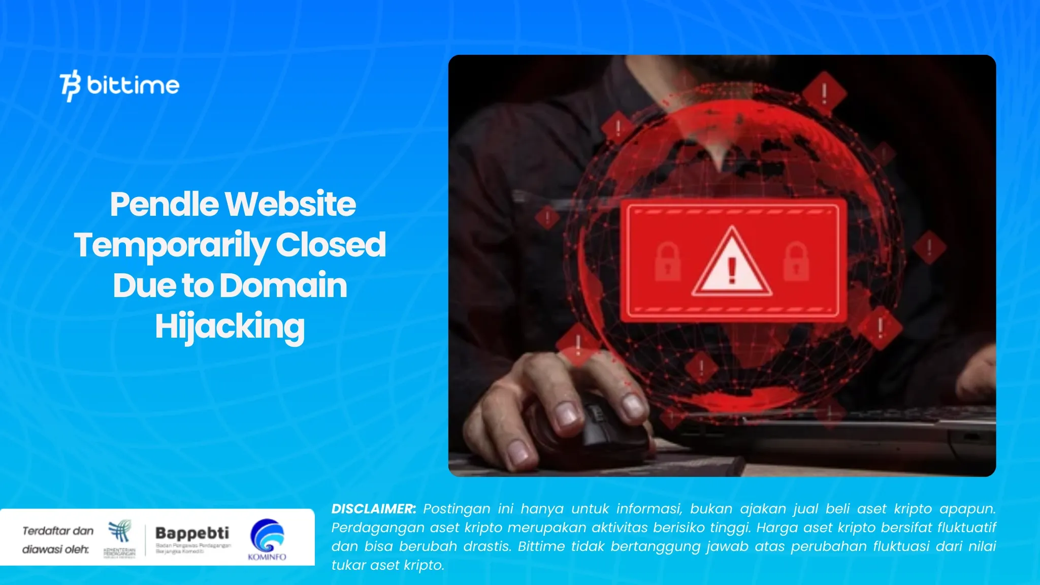 Pendle Website Temporarily Closed Due to Domain Hijacking