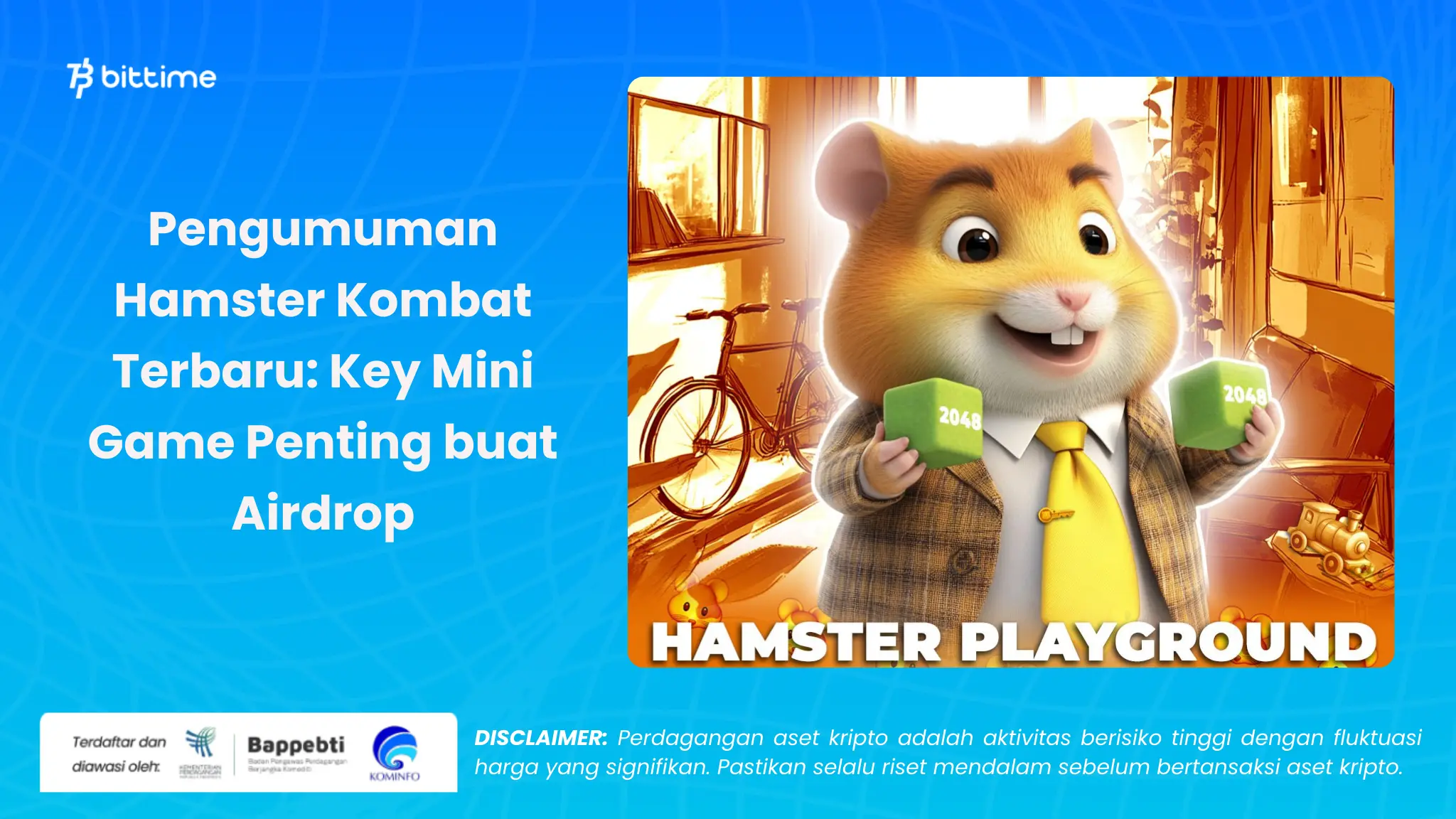 Pengumuman Hamster Kombat Terbaru - Bittime.webp