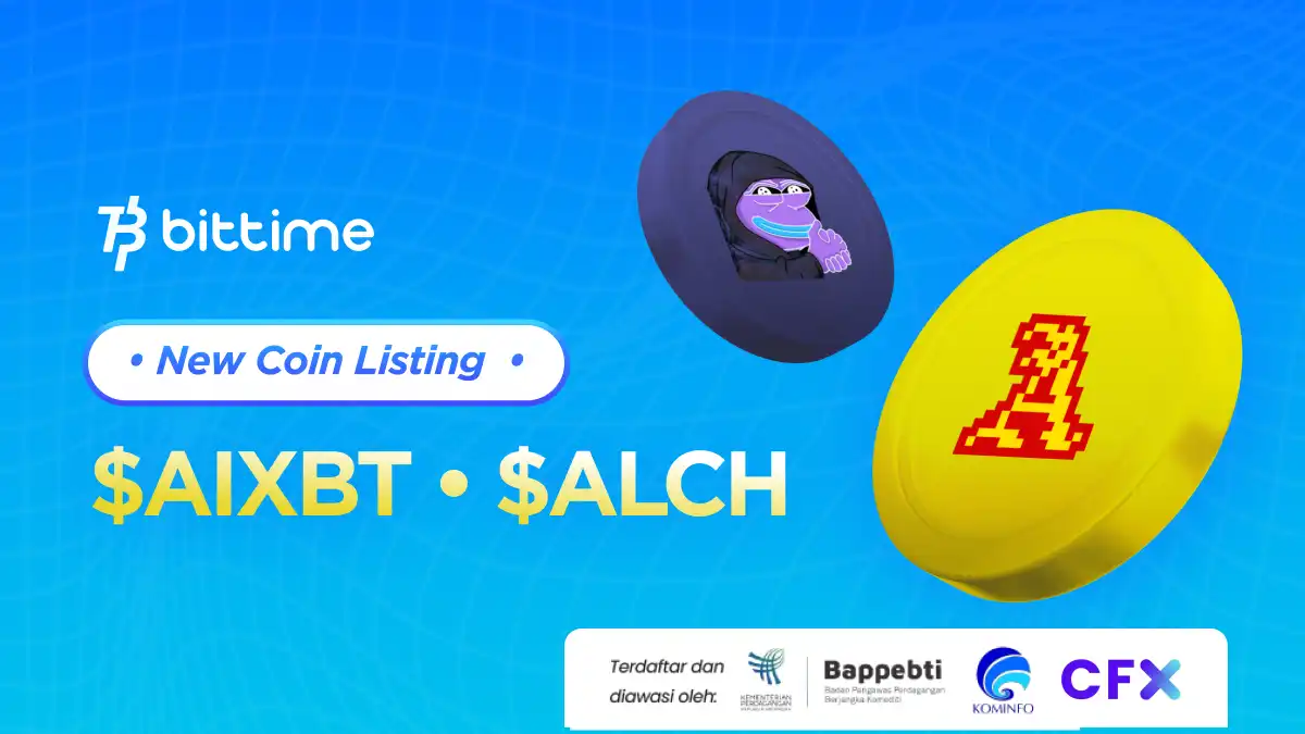 Pengumuman Listing Alchemist AI (ALCH) dan aixbt by Virtuals (AIXBT)