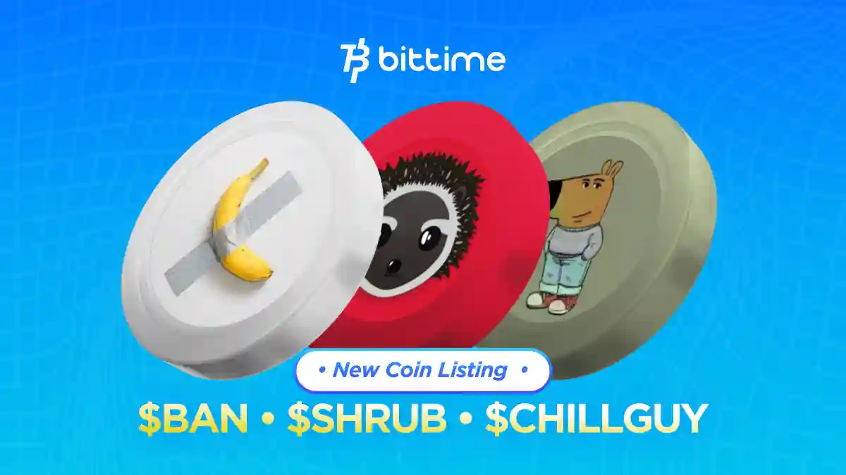Pengumuman Listing Comedian (BAN), Shrub(SHRUB) dan Just a chill guy (CHILLGUY) 