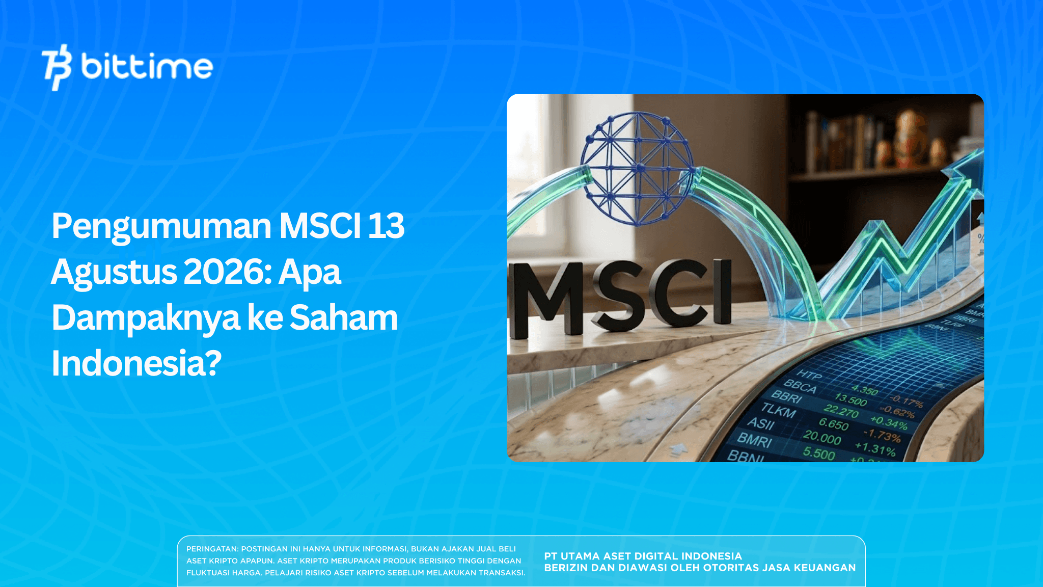 MSCI Announcement August 13, 2026: What's the Impact on Indonesian Stocks?