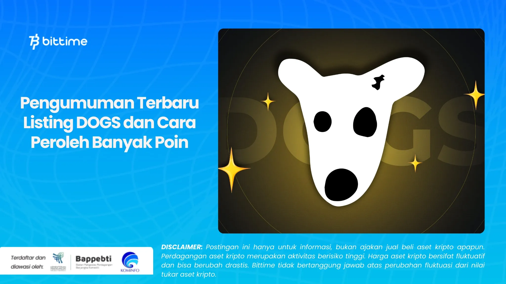 Pengumuman Terbaru Listing DOGS dan Cara Peroleh Banyak Poin