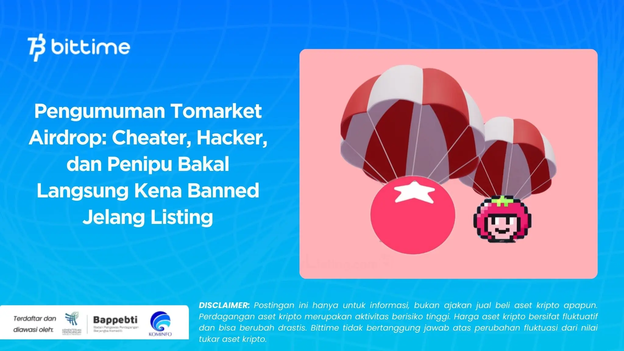 Pengumuman Tomarket Airdrop Cheater, Hacker, dan Penipu Bakal Langsung Kena Banned Jelang Listing.webp