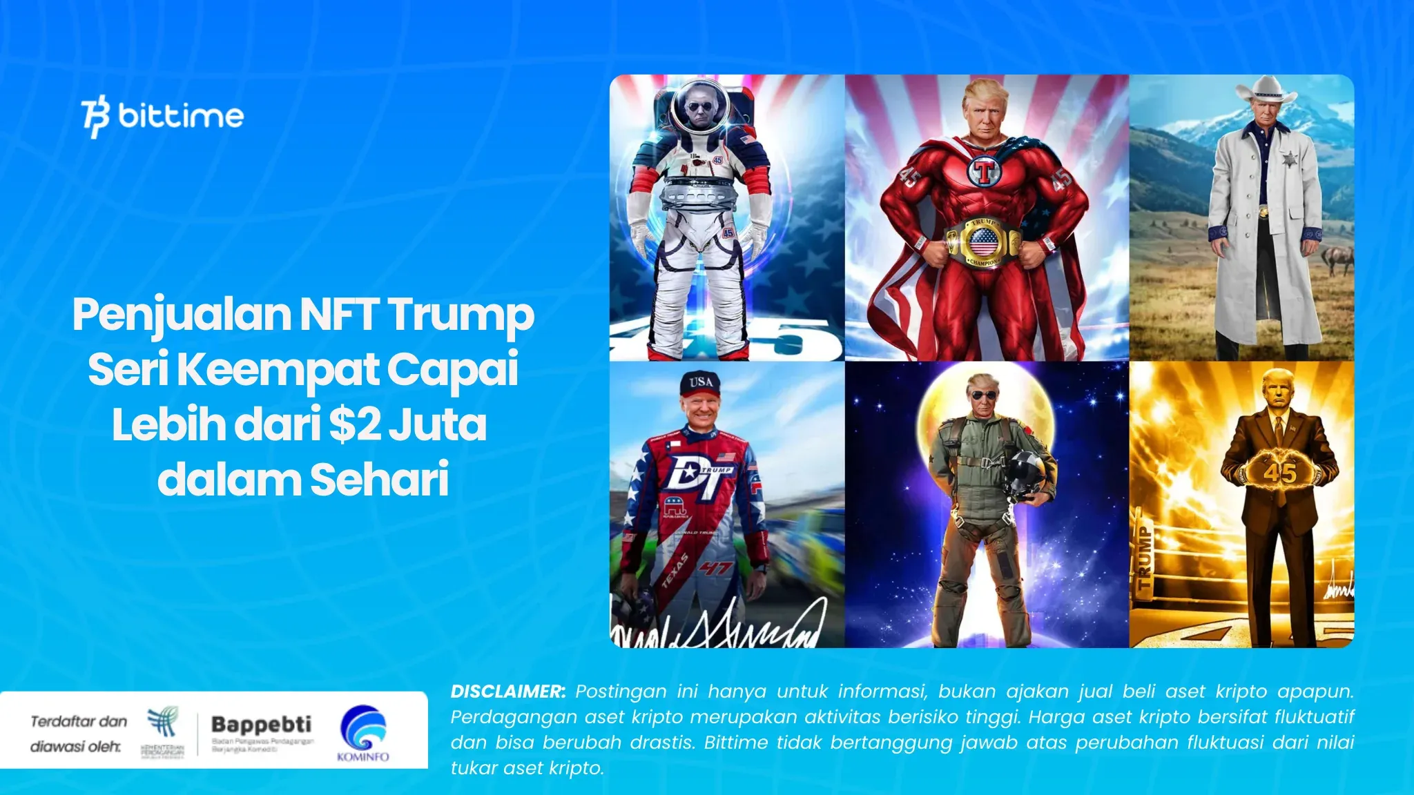 NFT Trump Seri Keempat