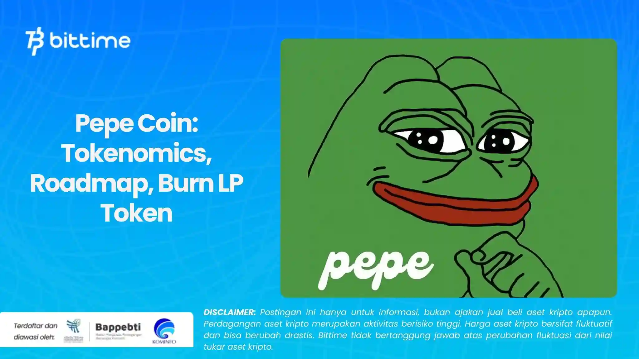 Pepe Coin Tokenomics, Roadmap, Burn LP Token.webp