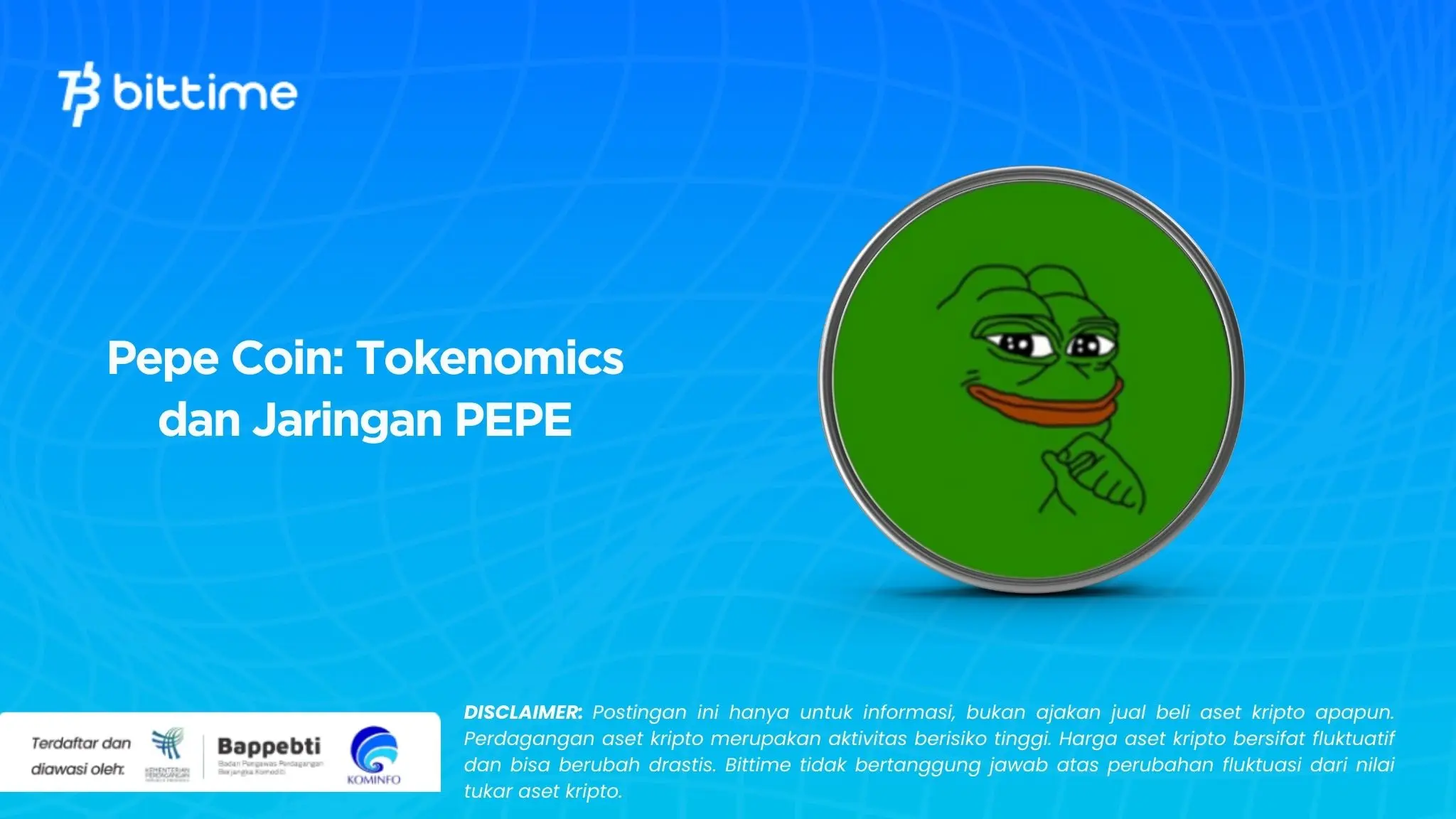 Pepe Coin Tokenomics dan Jaringan PEPE.