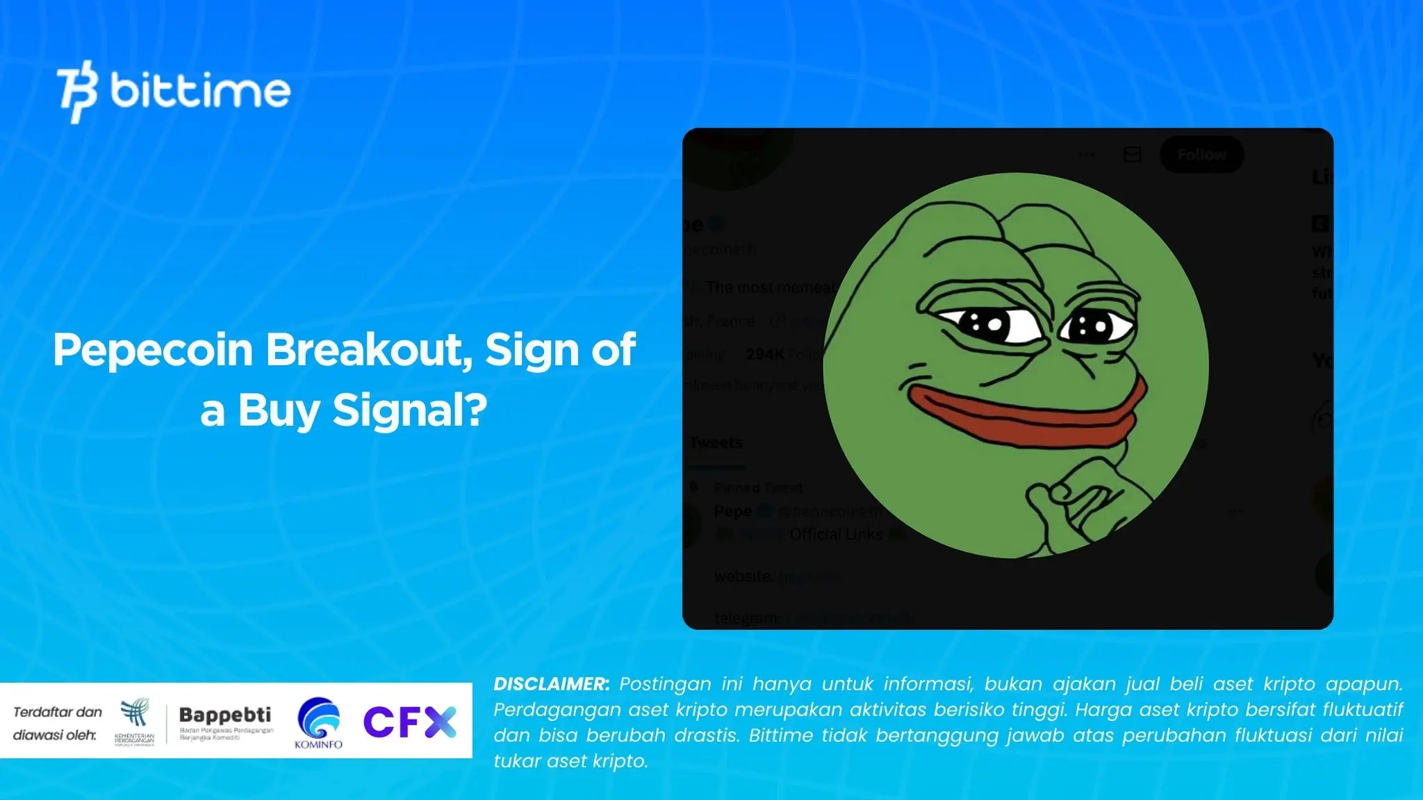 Pepecoin Breakout, Sign of a Buy Signal.