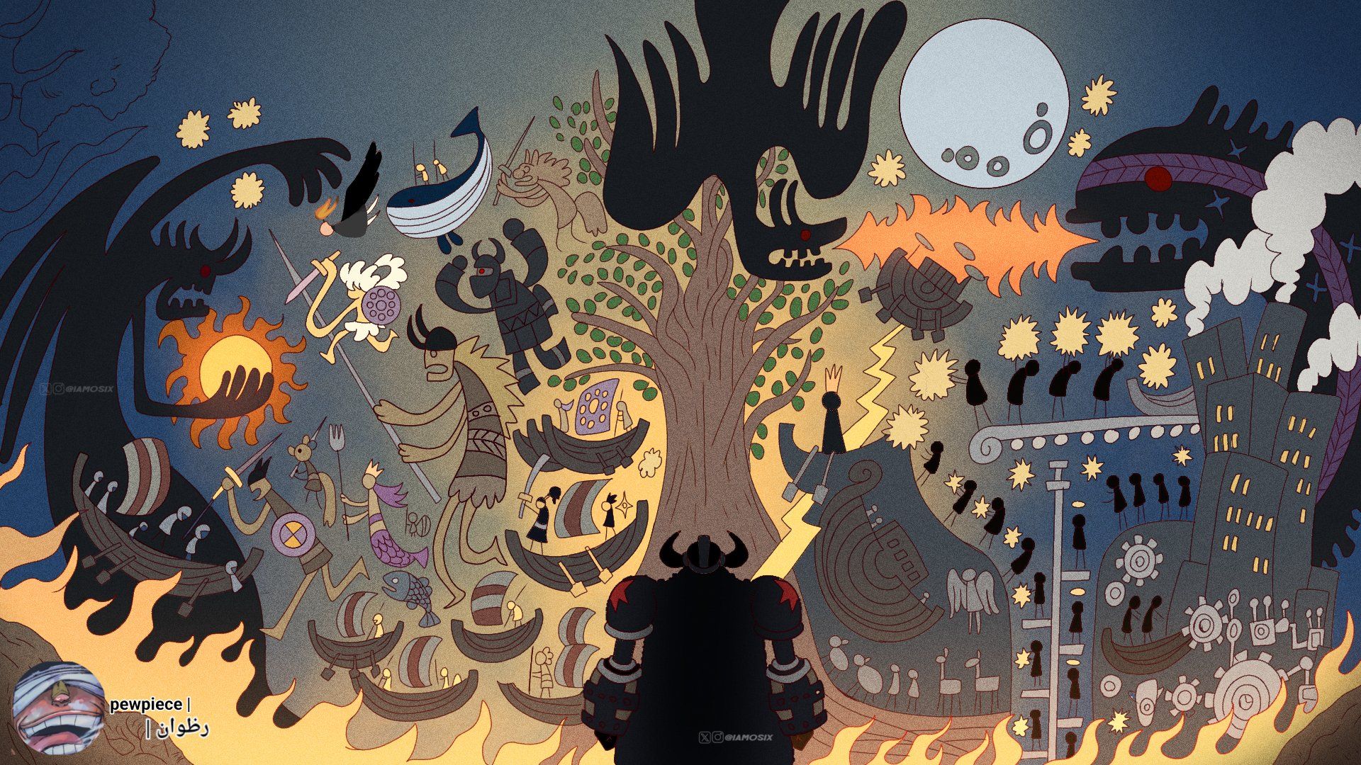 Perang Besar dan Kerajaan Kuno