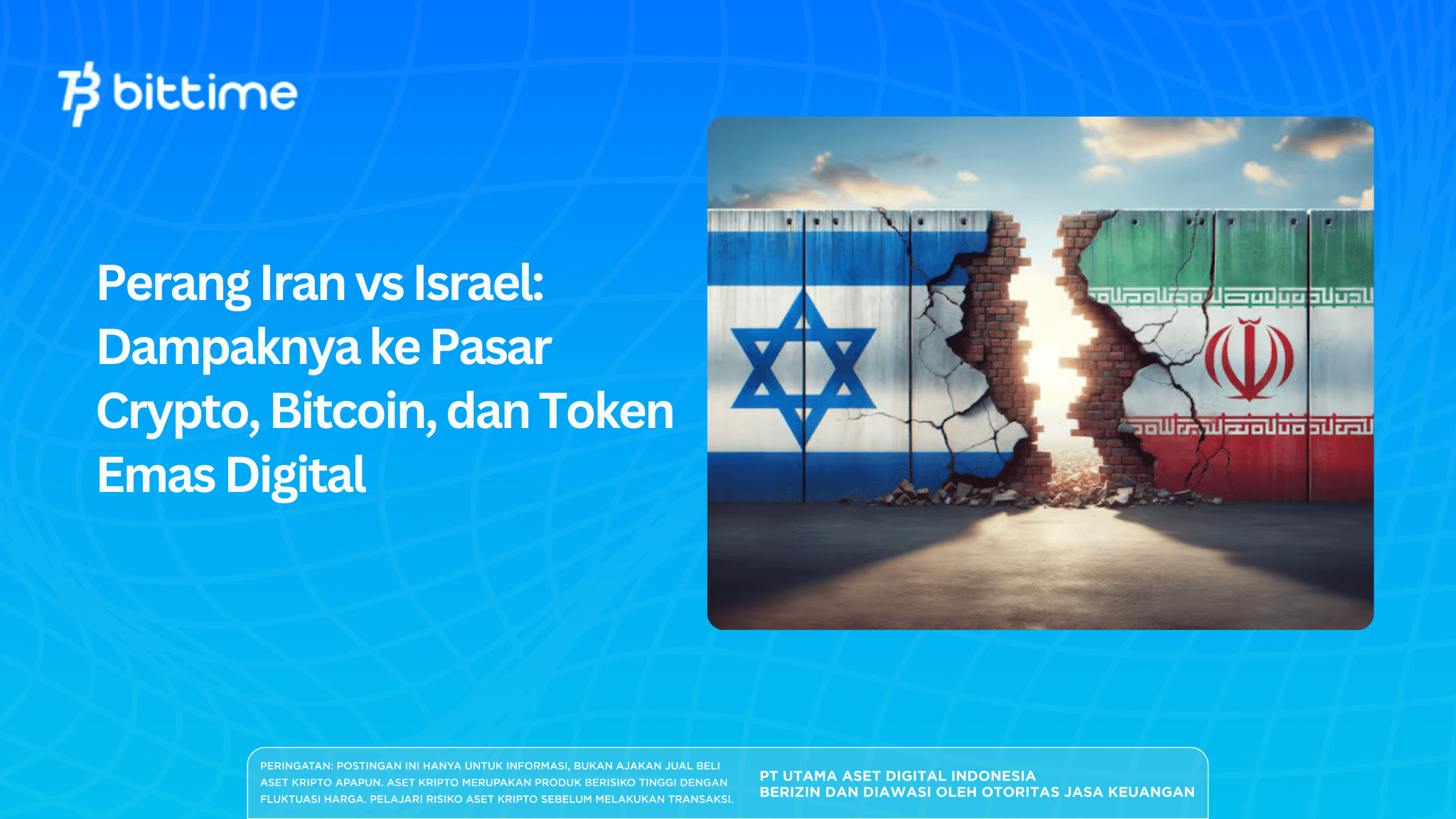 Iran vs Israel War: The Impact on the Crypto Market, Bitcoin, and Digital Gold Tokens
